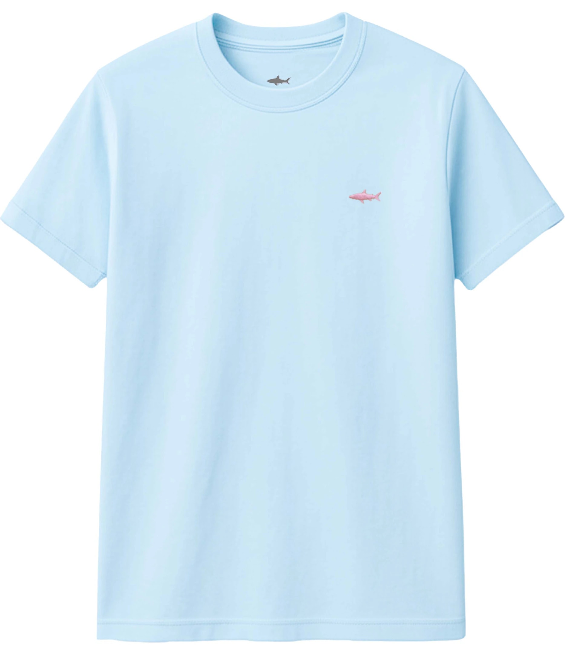 CAMISETA AZUL PASTEL - imagen 1