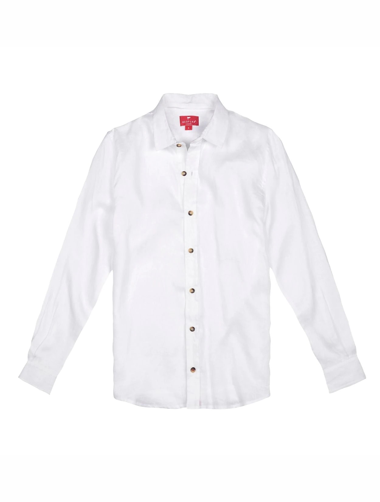 CAMISA LINO BLANCA - imagen 1