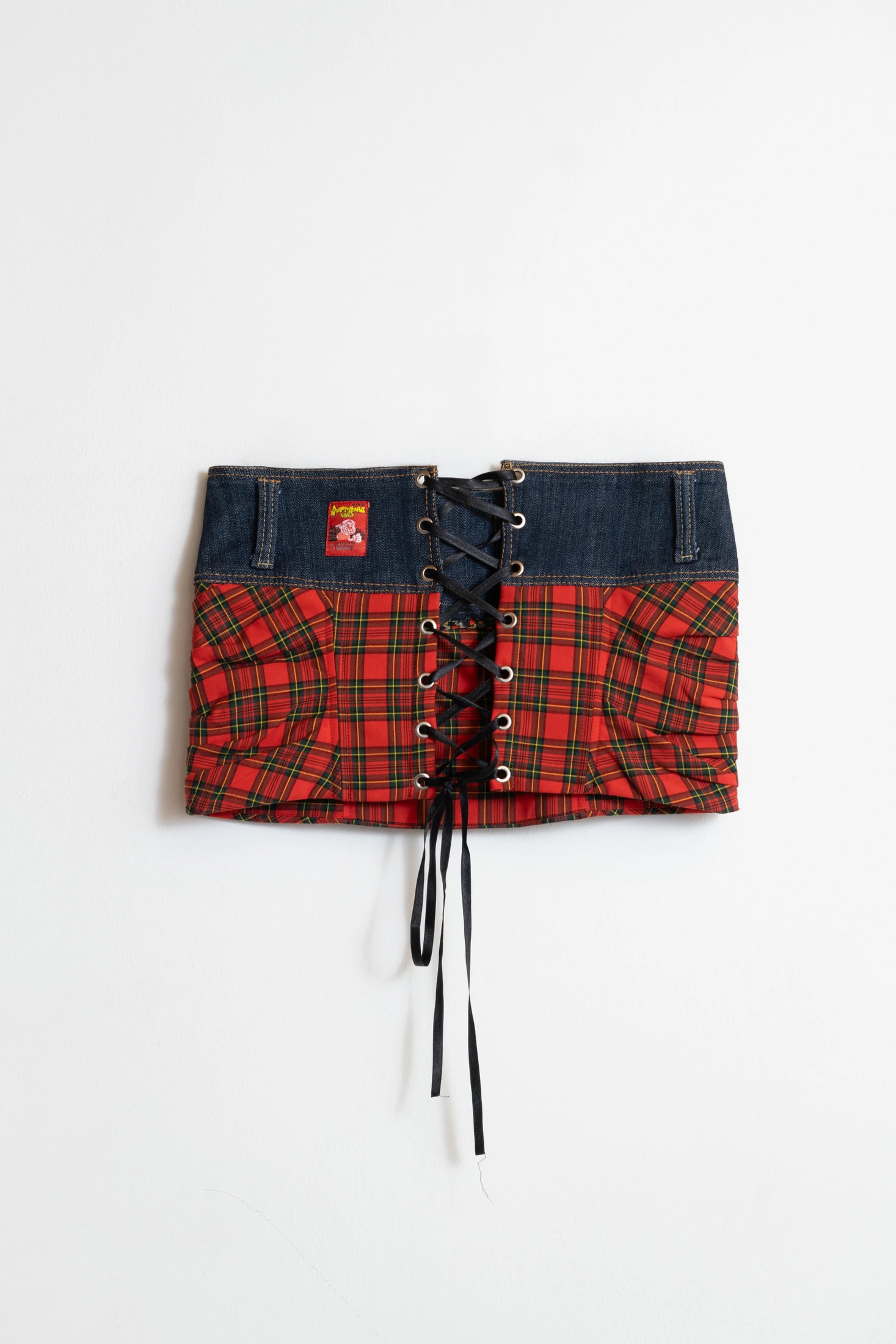 FALDA CRUSH SKIRT - imagen 1