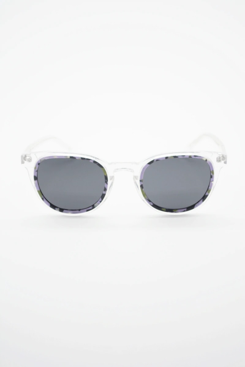 gafas de sol seventeen transparente terrazo morado - imagen 1
