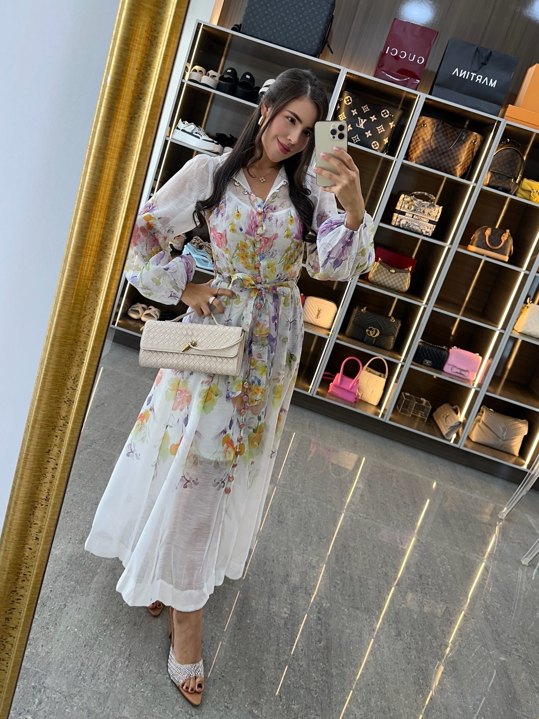 VESTIDO MANGA LARGA CHLOE - imagen 1