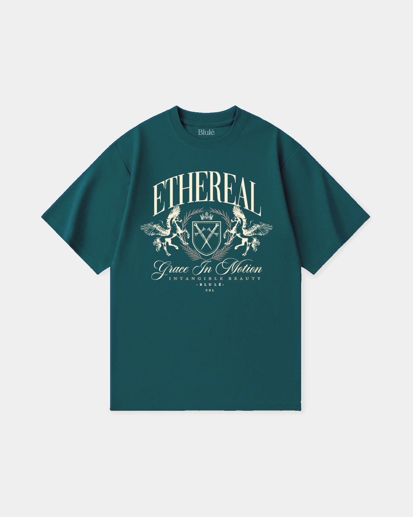 Oversized T Shirt Ethereal Dark Green - imagen 1