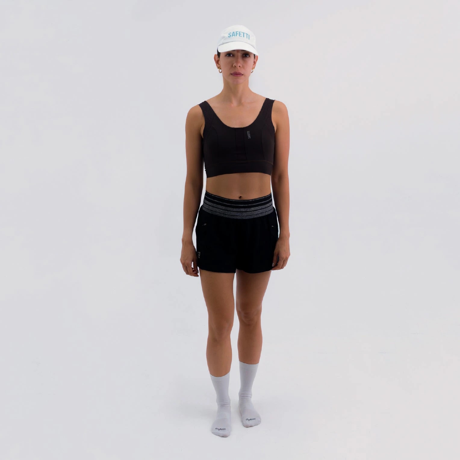 PANTALONETA RUNNING/PÁDEL EXPLORER NERO PARA MUJER - imagen 1