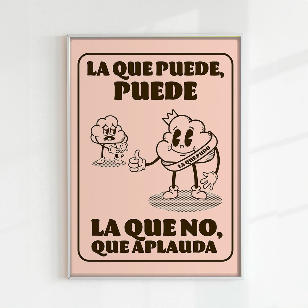 La que puede puede print (Papel 220g) - imagen 1