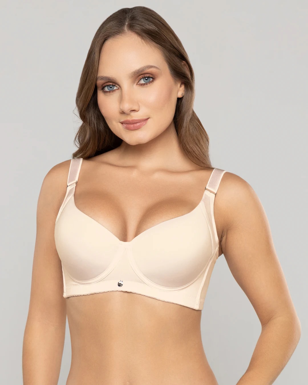 Brasier de Alto Cubrimiento con Realce Suave y Control en Espalda Ref. 425 - imagen 1