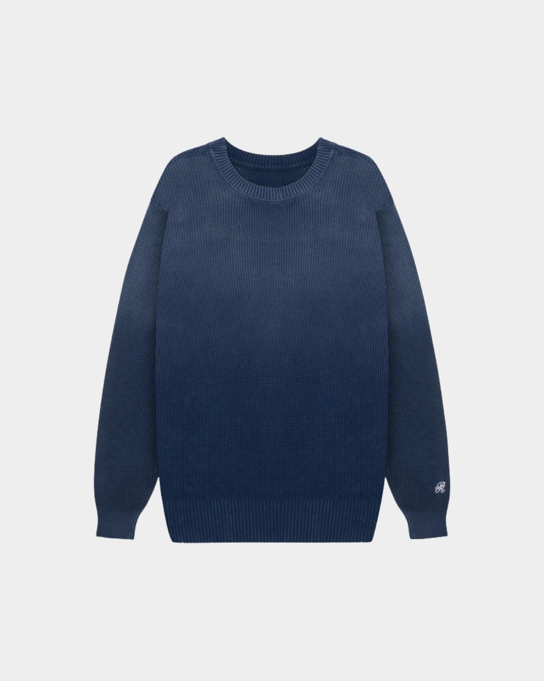 DOPAMINE BLUE KNIT CREWNECK - imagen 1