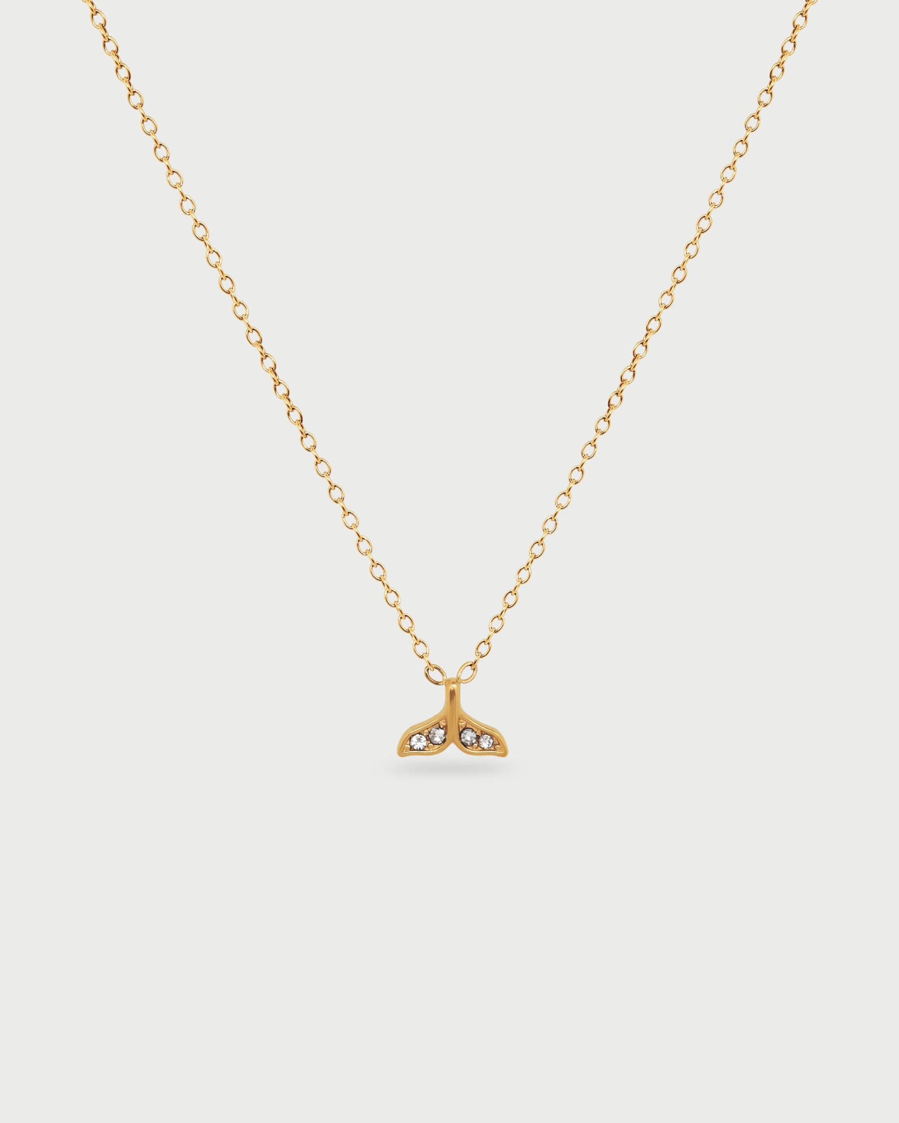Collar Cola de Ballena Cristales - imagen 1