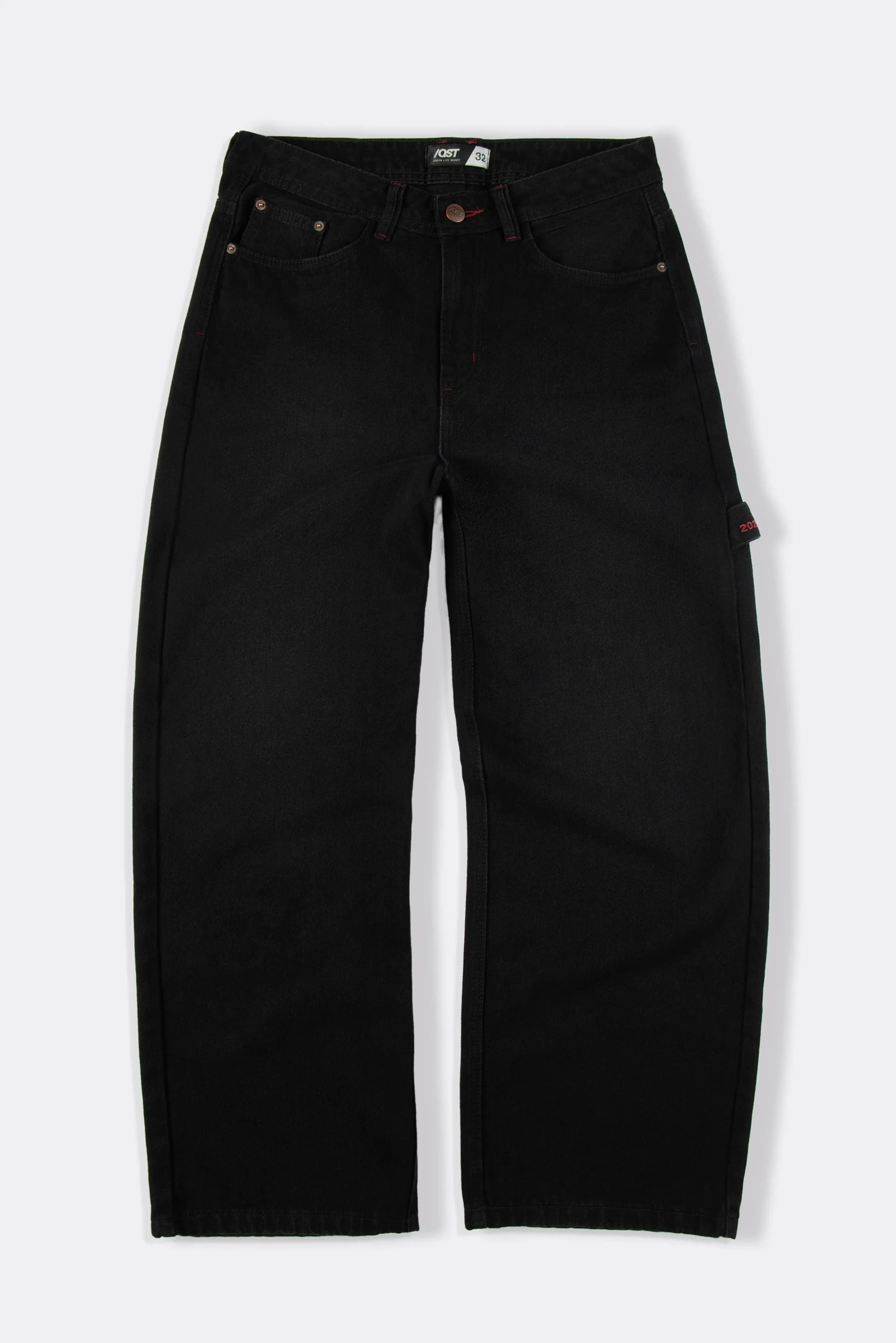 JEAN 5 BOLSILLOS COLOR NEGRO - imagen 1