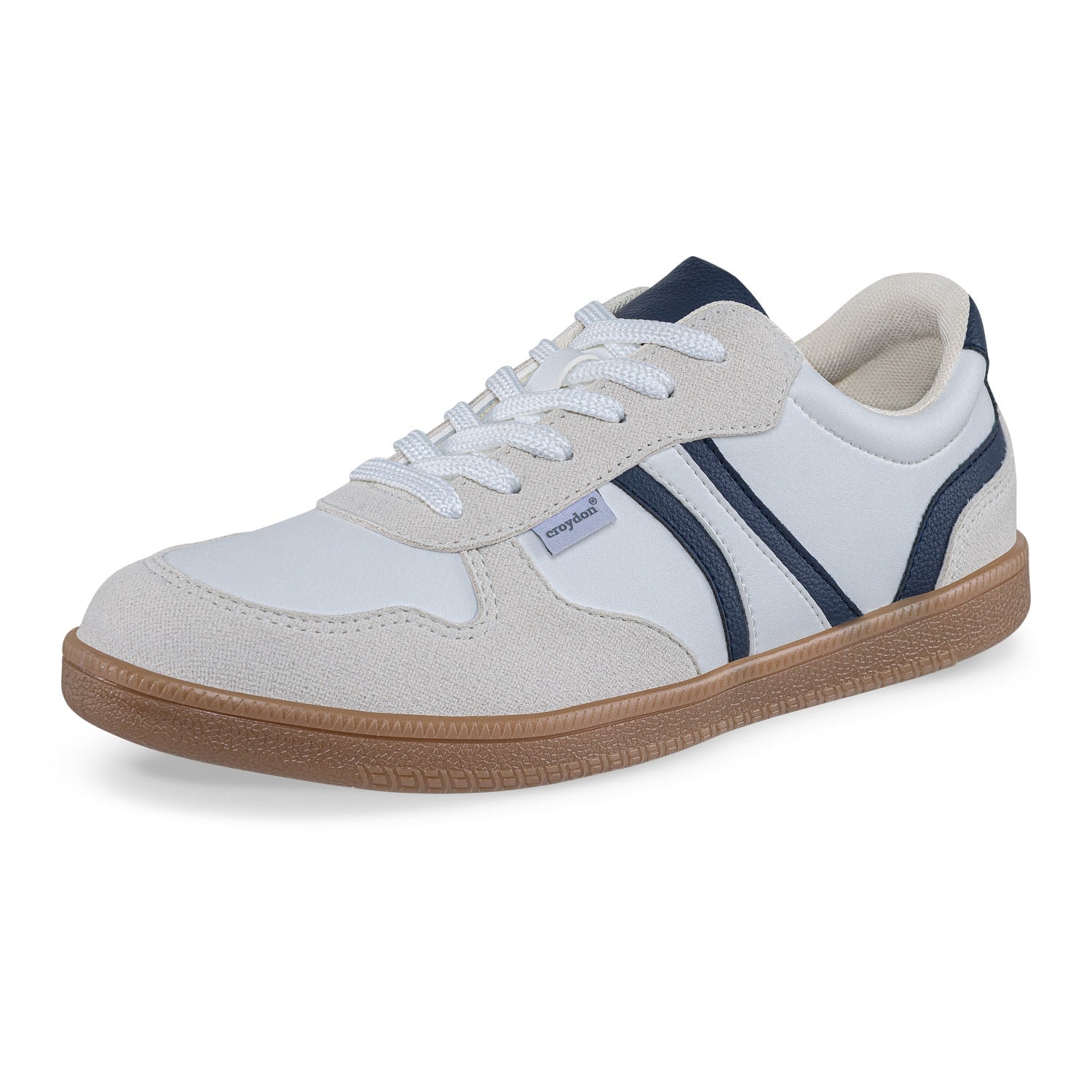 Tenis Urbanos Anteros Blanco-Azul Croydon Para Hombre - imagen 1