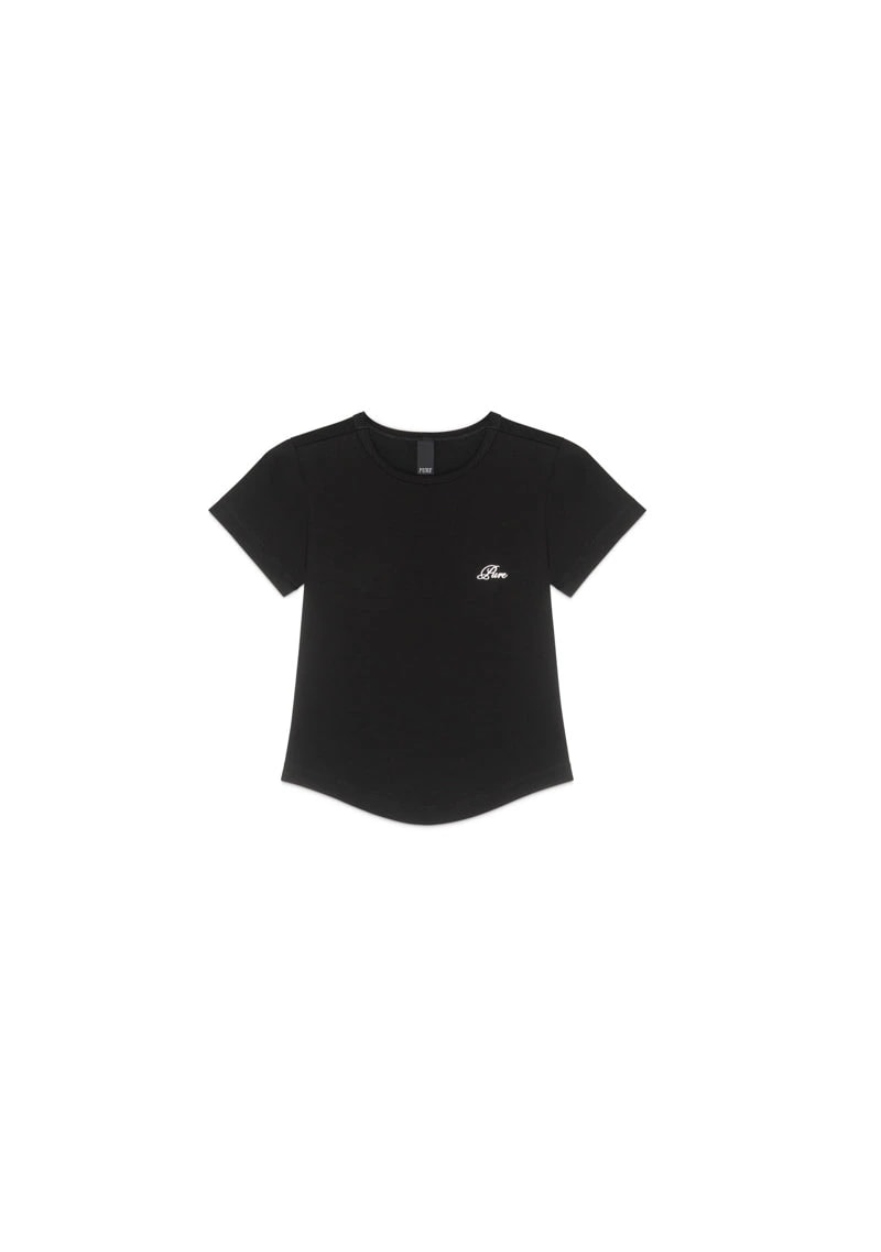 Dopamine black crop top - imagen 1
