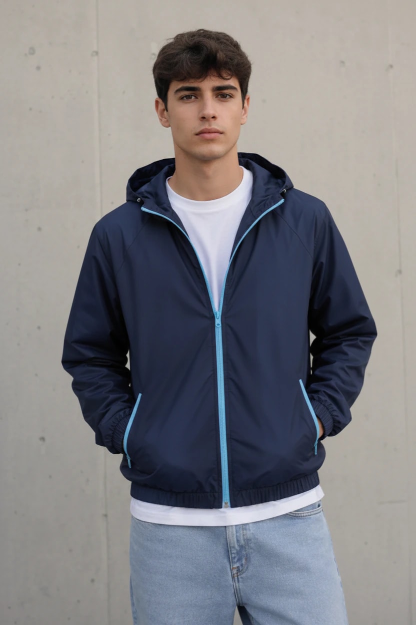 Chaqueta Cyclone Azul - Celeste OUTLET - imagen 1
