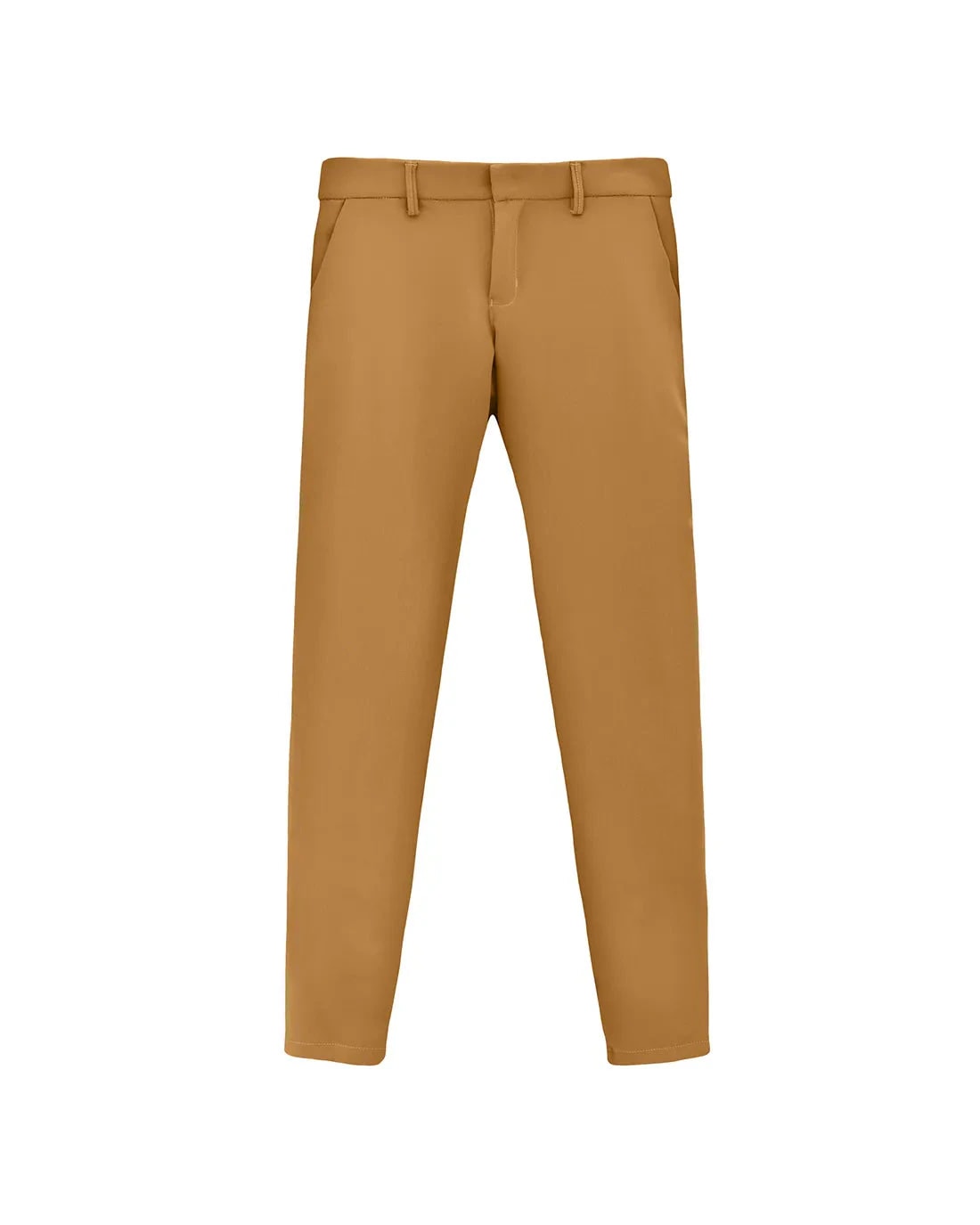 Pantalón Recto Beige - imagen 1