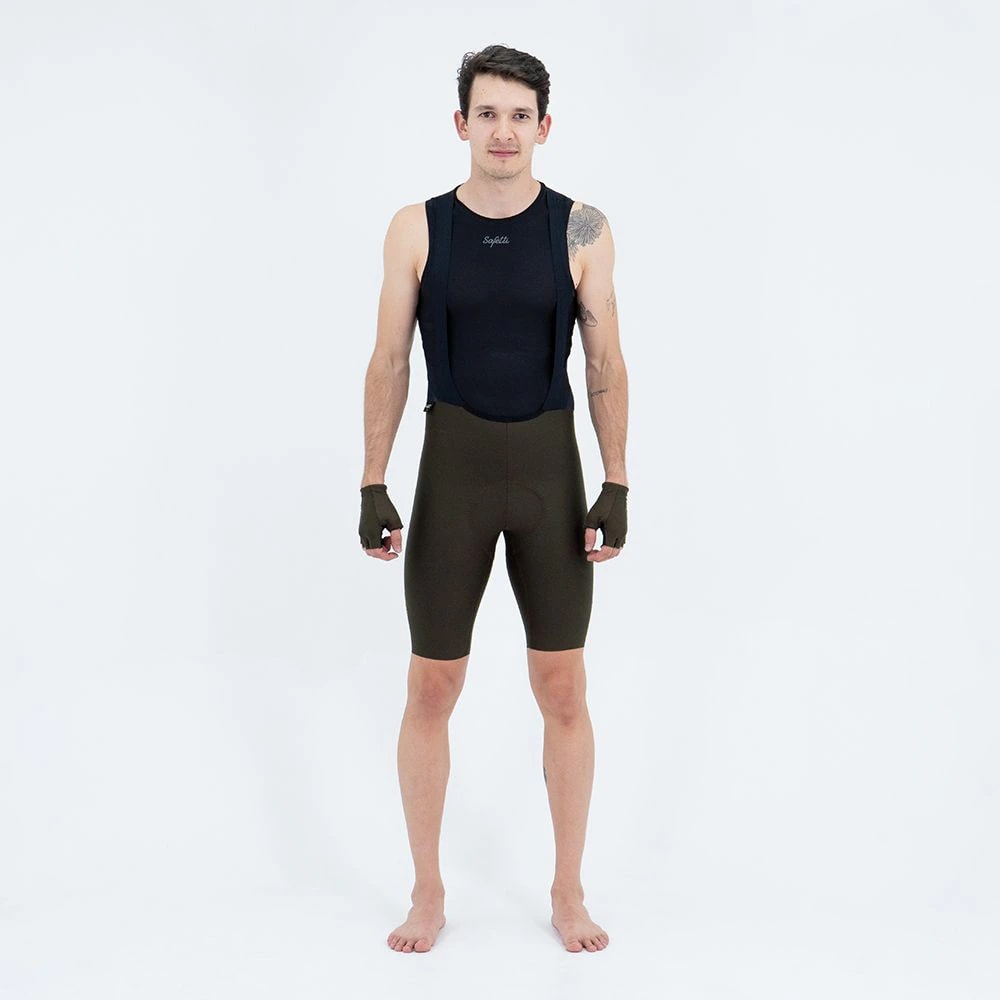 PANTALONETA CICLISMO TOSCANA 2.0 MARRONE PARA HOMBRE - imagen 1
