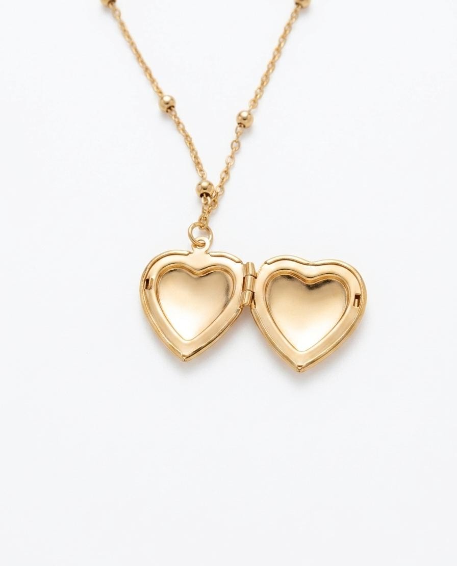 Collar Relicario Corazon - imagen 1