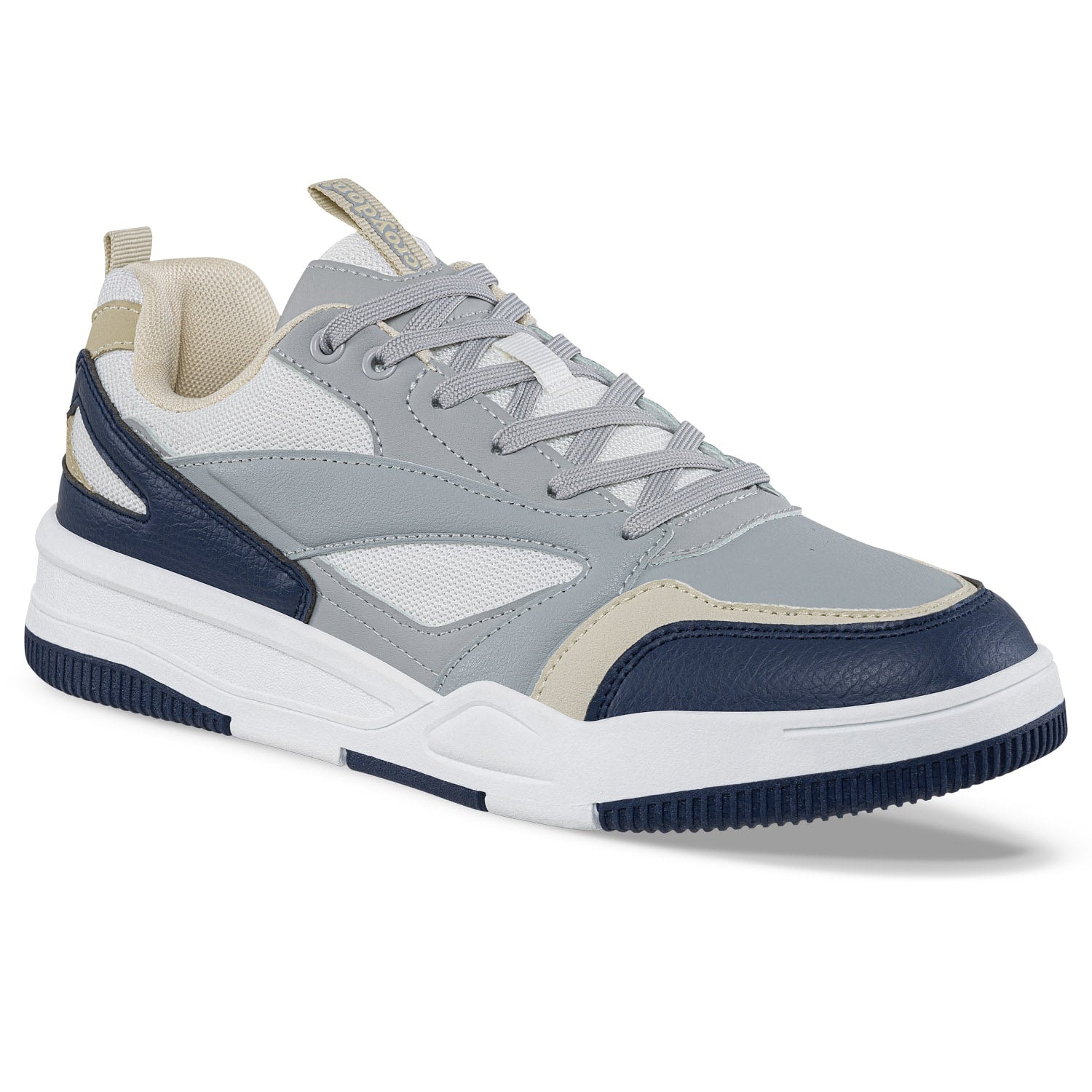Tenis Urbanos Lynco Blanco-Gris Croydon para Hombre - imagen 1