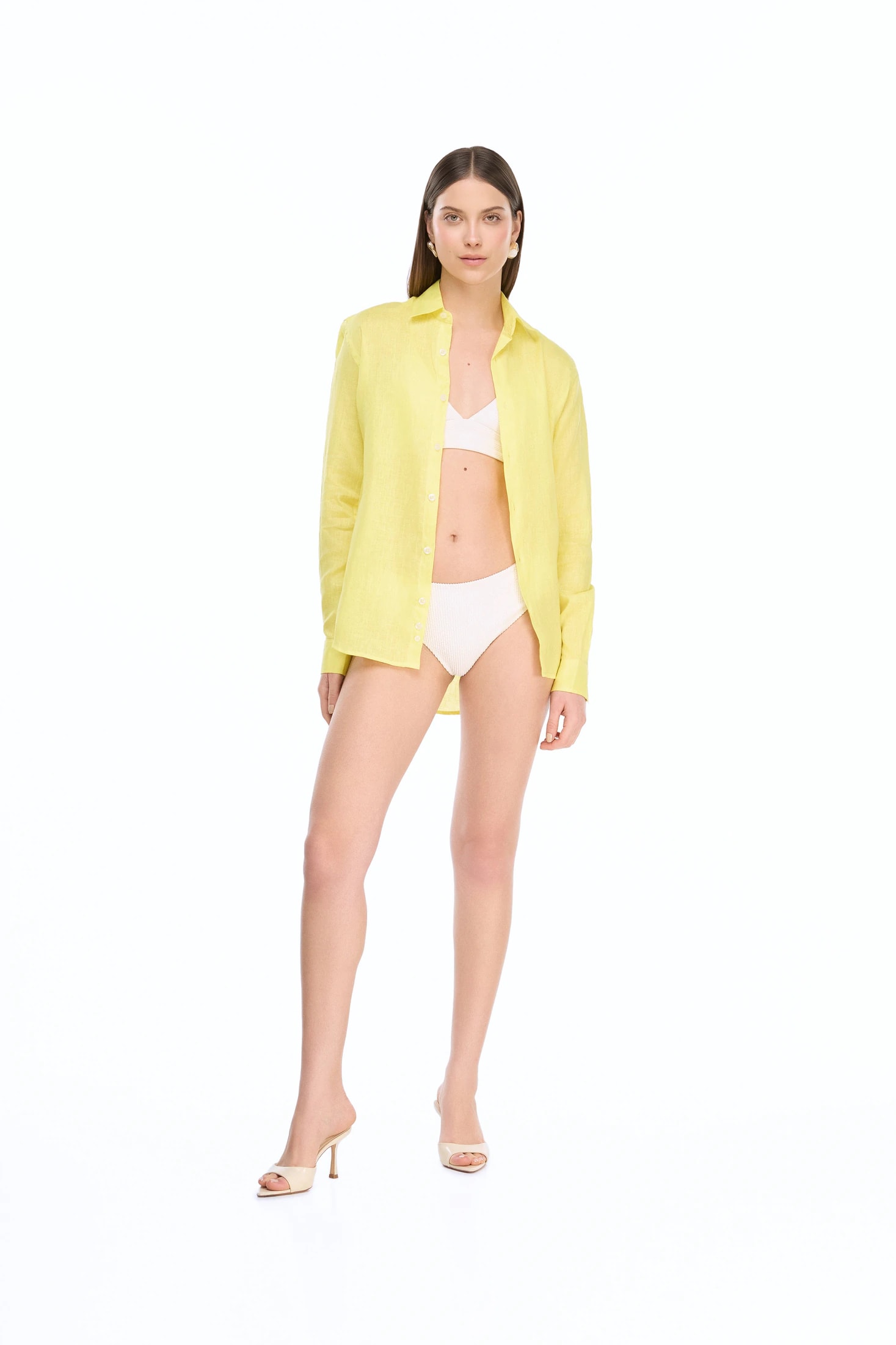 BELIZE UNISEX SHIRT YELLOW - imagen 1