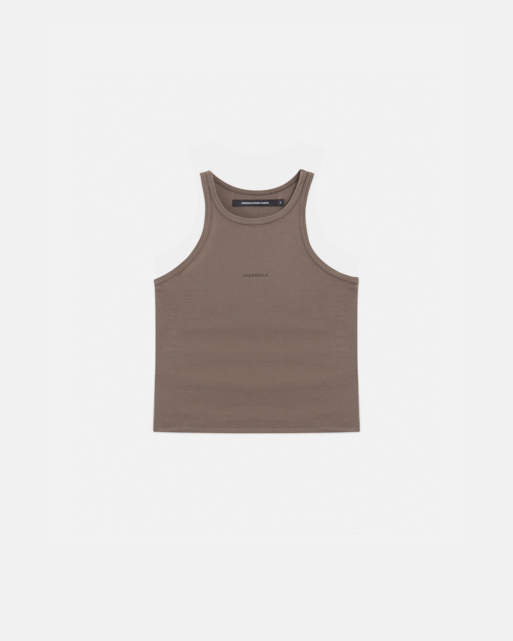 Line Basic Halter Tank Top Brown - imagen 1