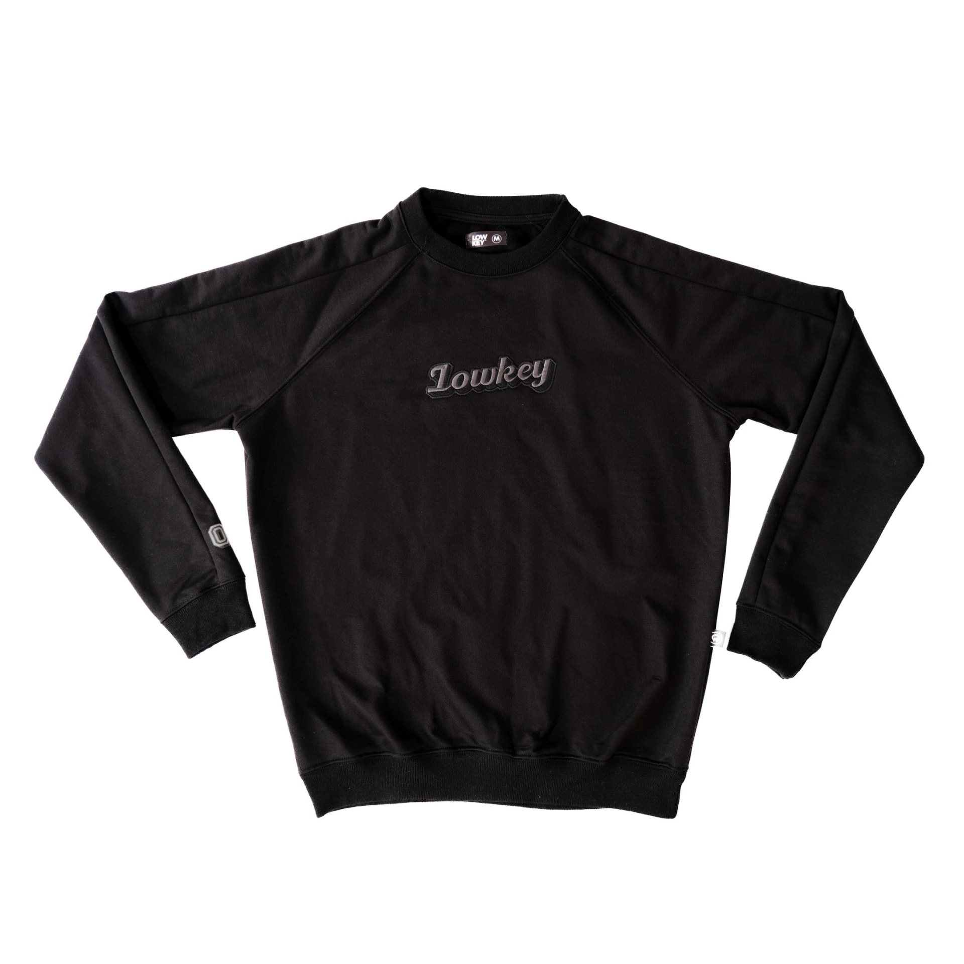 CREWNECK NEGRO - PLAIN SOCIETY - imagen 1