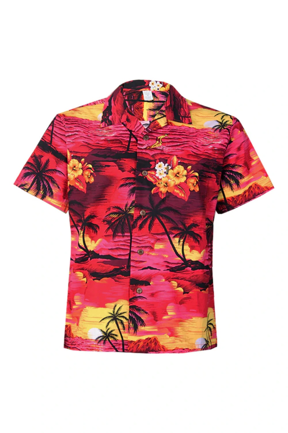 Red Scenery Aloha Shirt - imagen 1