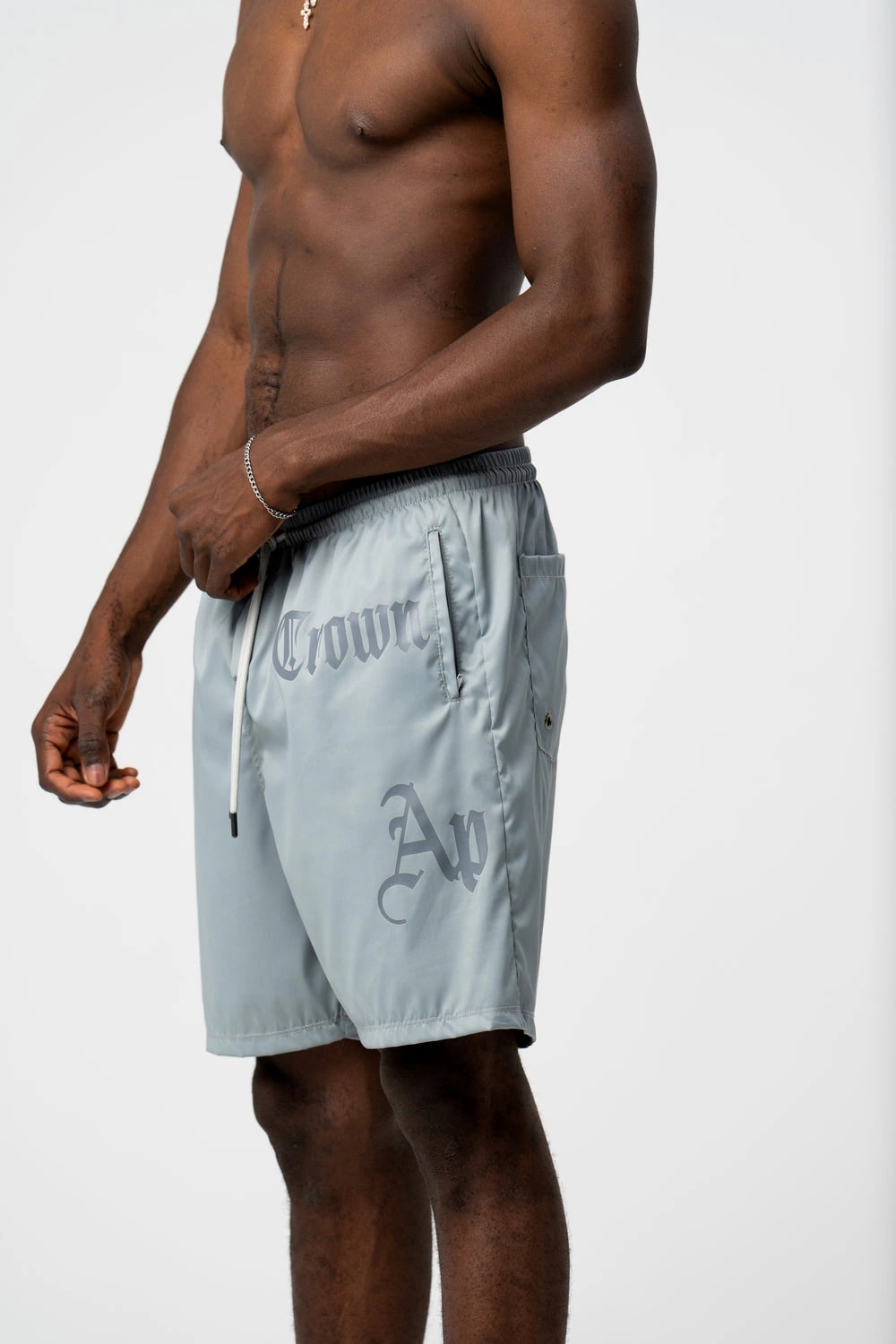 GRIM GREY SHORTS - imagen 1