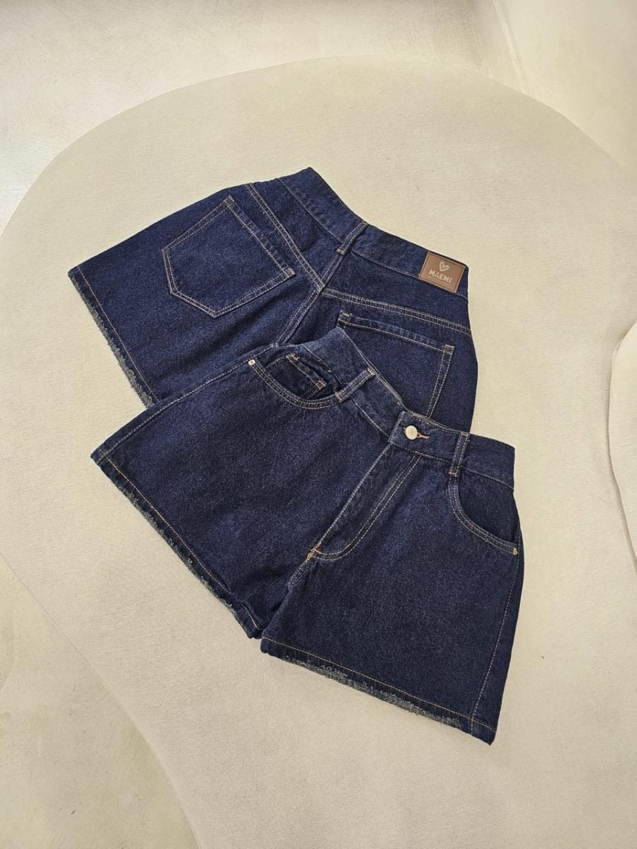 Shorts Jean Arana Oscuro - imagen 1