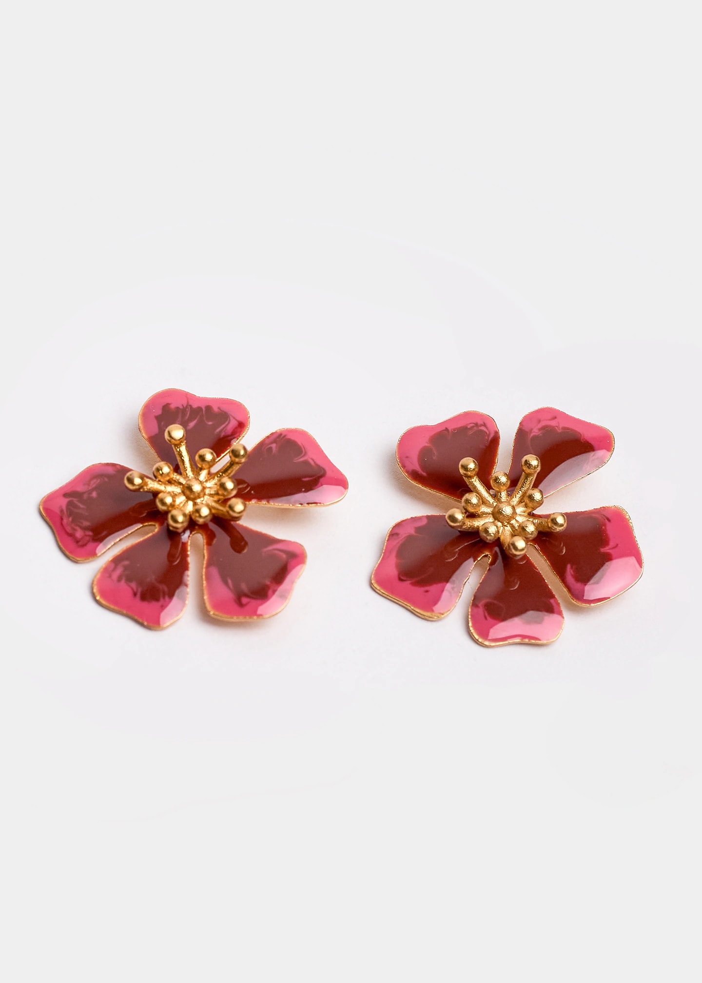 Aretes Aurora Midi Terracota Swirl - imagen 1