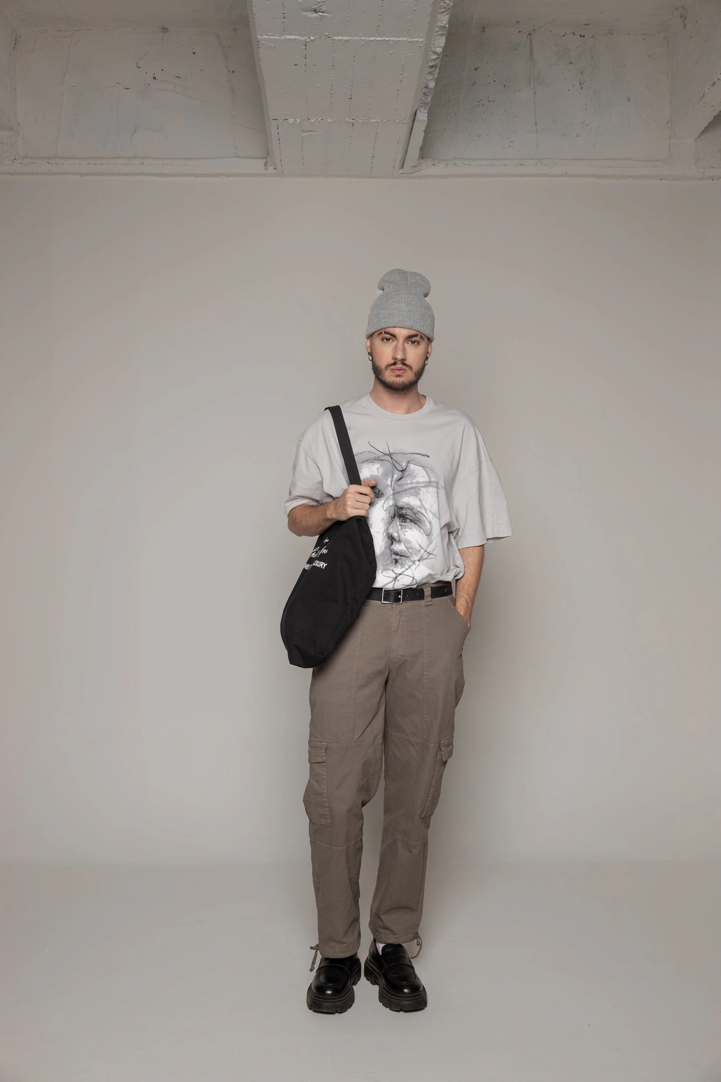 Pantalón The Art Cargo-Gris - imagen 1