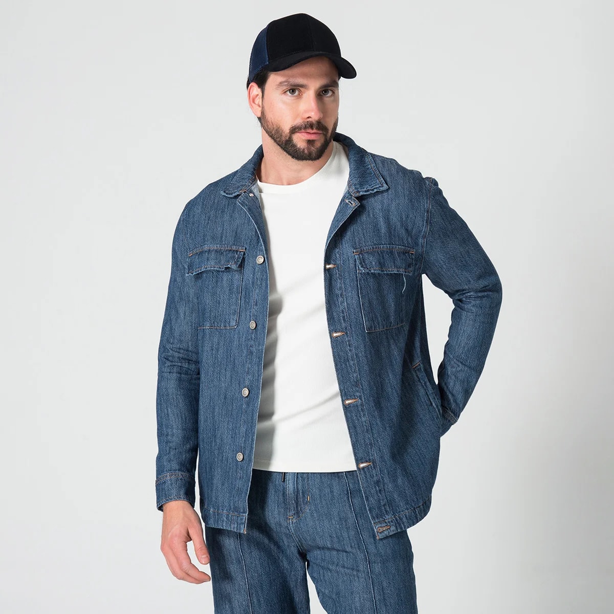 Camichaqueta Denim Regular Future - imagen 1