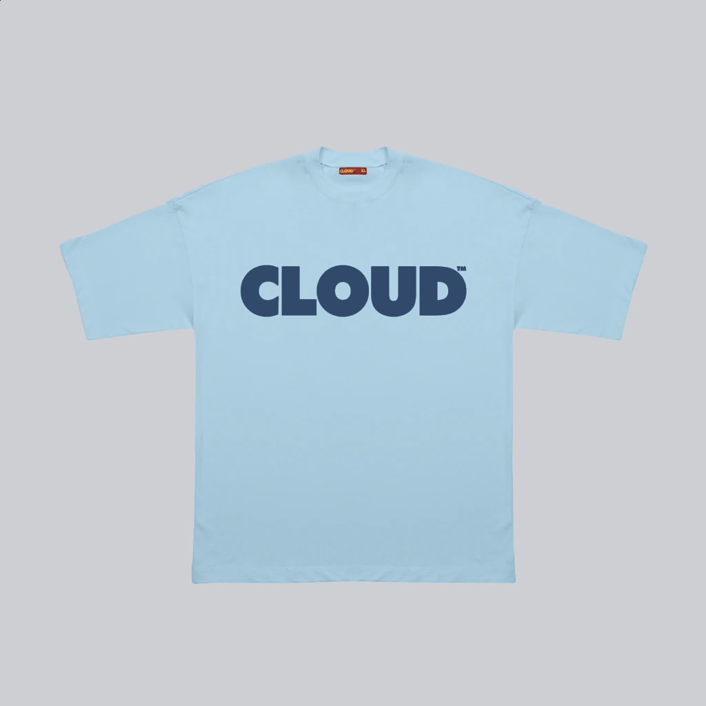 Camiseta BLOCK azul sobre azul  (Regular fit) - imagen 1