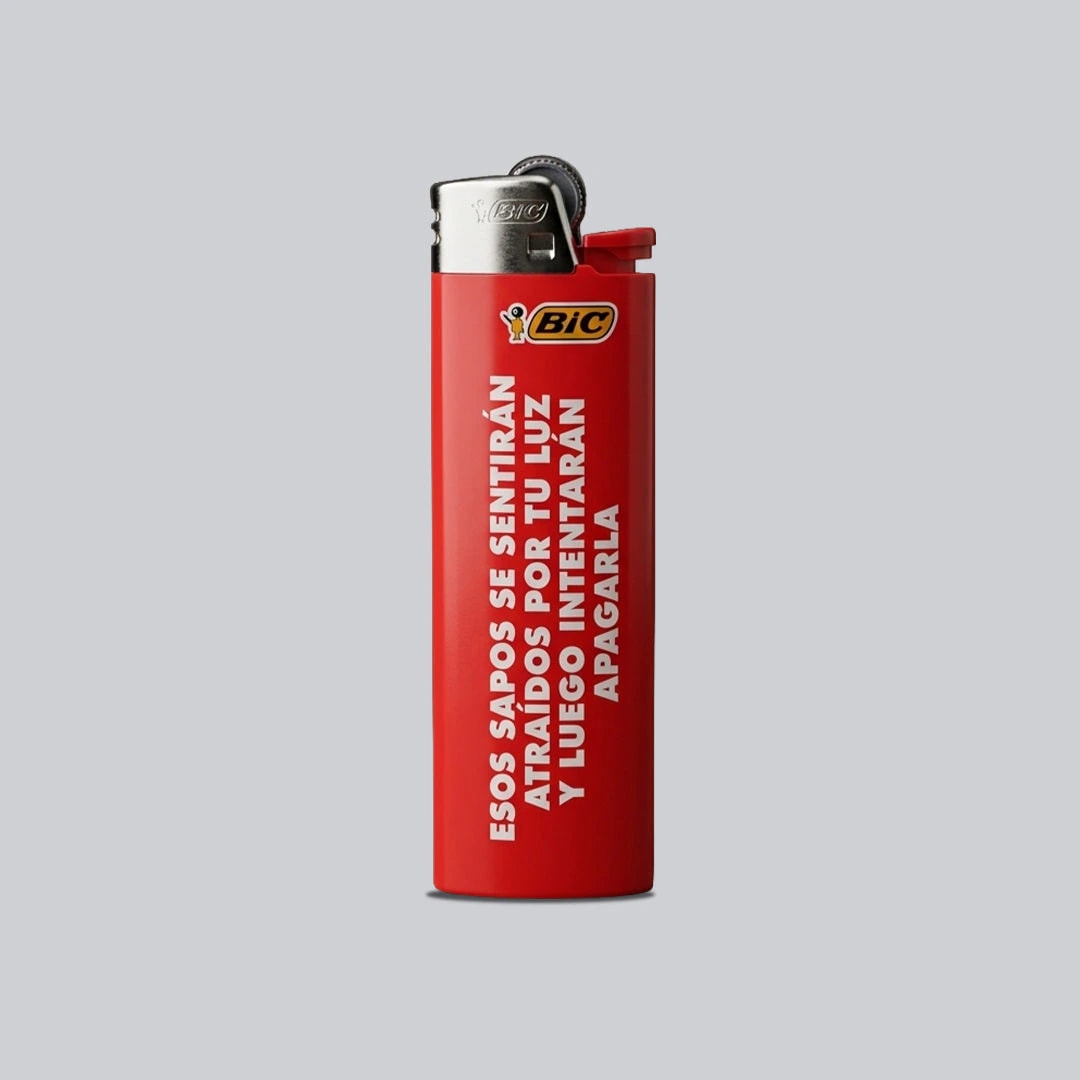 Encendedor Maxi BIC: Estos sapos - imagen 1