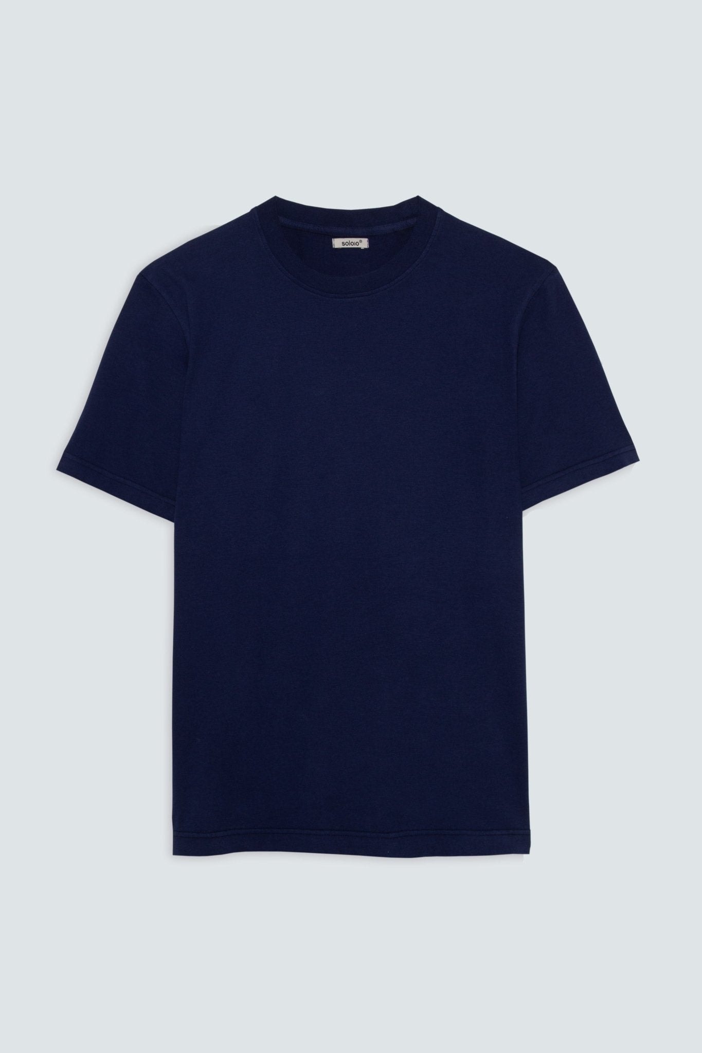 men’s cotton t-shirt navy giorgio - imagen 1