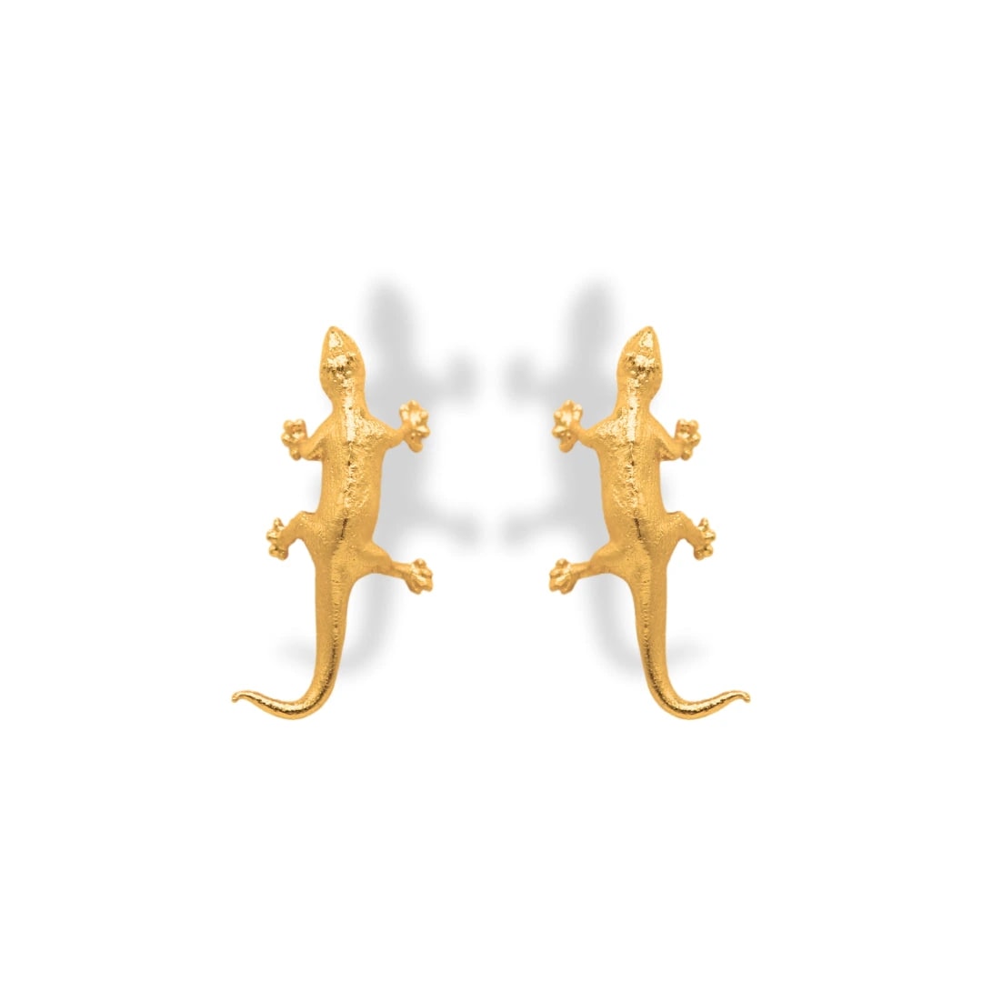Aretes de lagartija - imagen 1