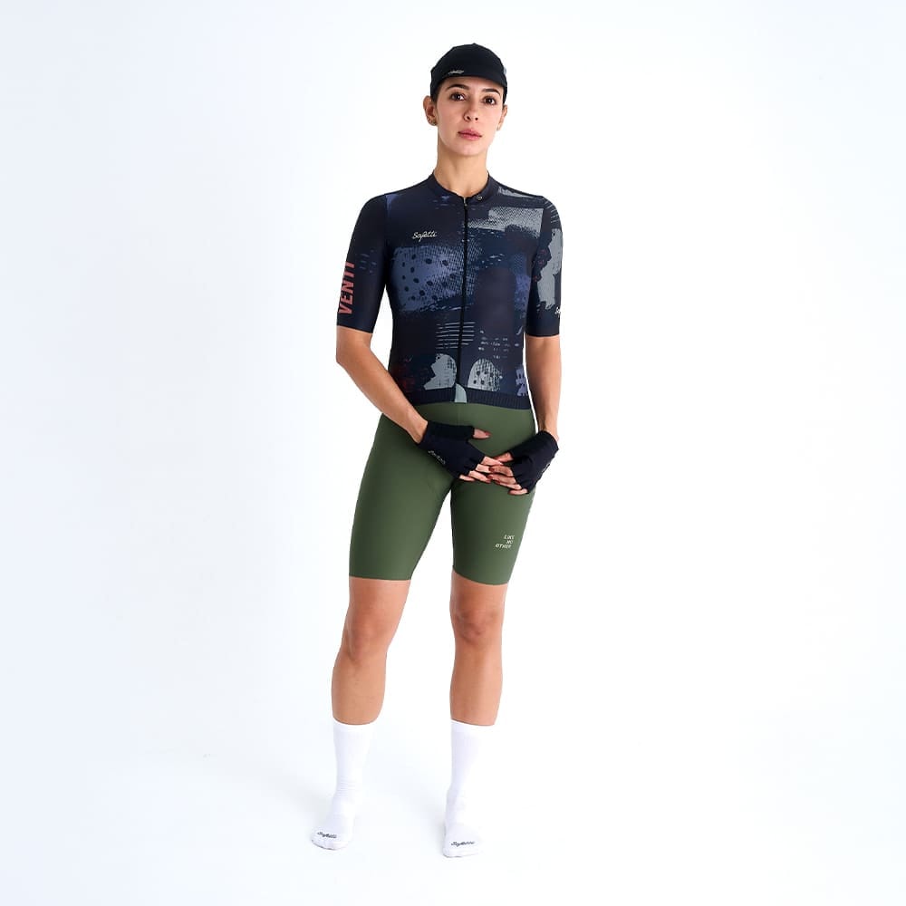 CAMISA CICLISMO MANGA CORTA MOSAIC PARA MUJER - imagen 1