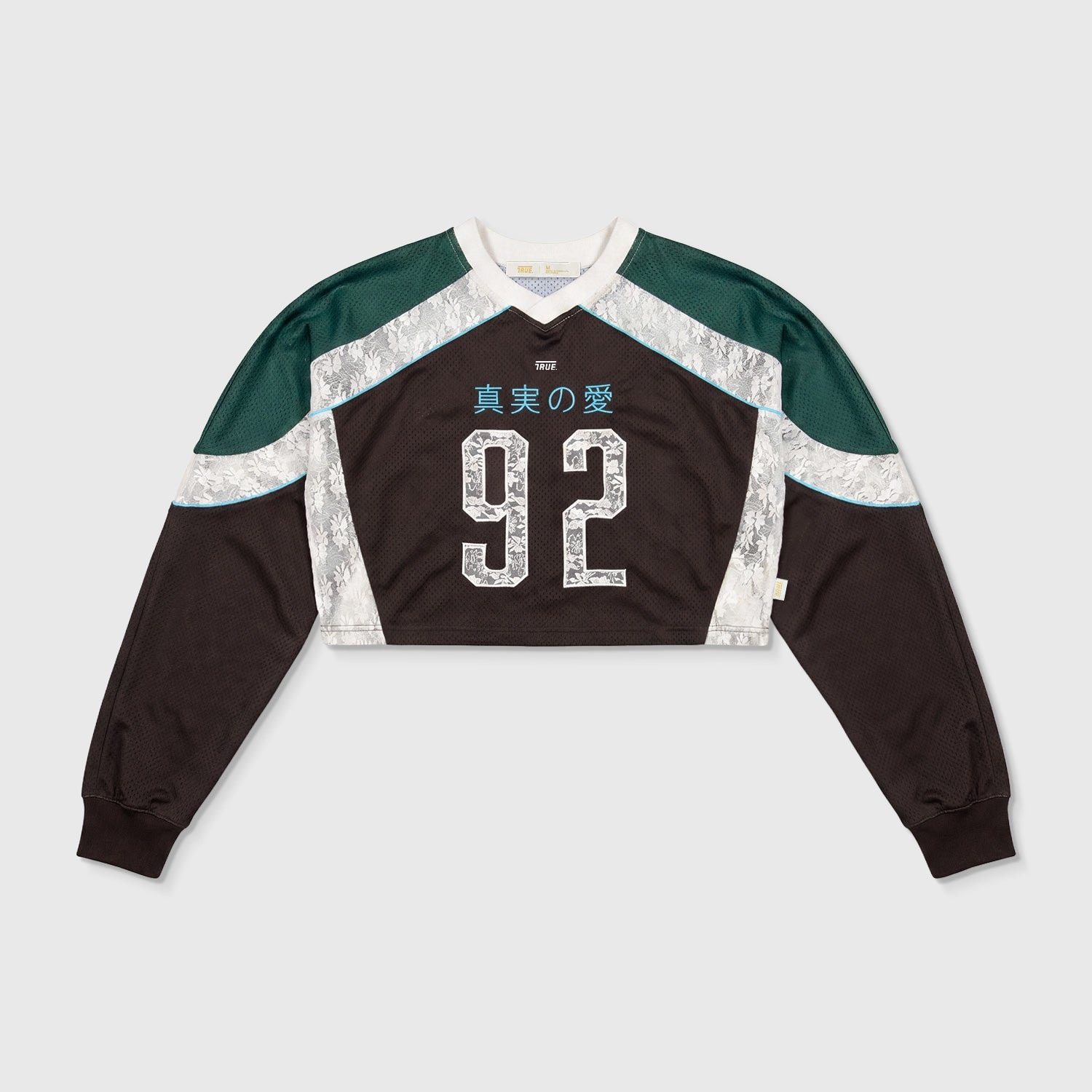 Cropped Football Jersey - Brown - imagen 1
