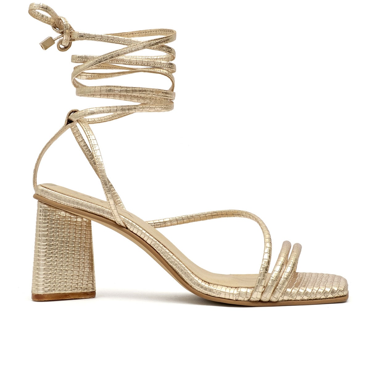ANALIA GOLD SANDALS - imagen 1