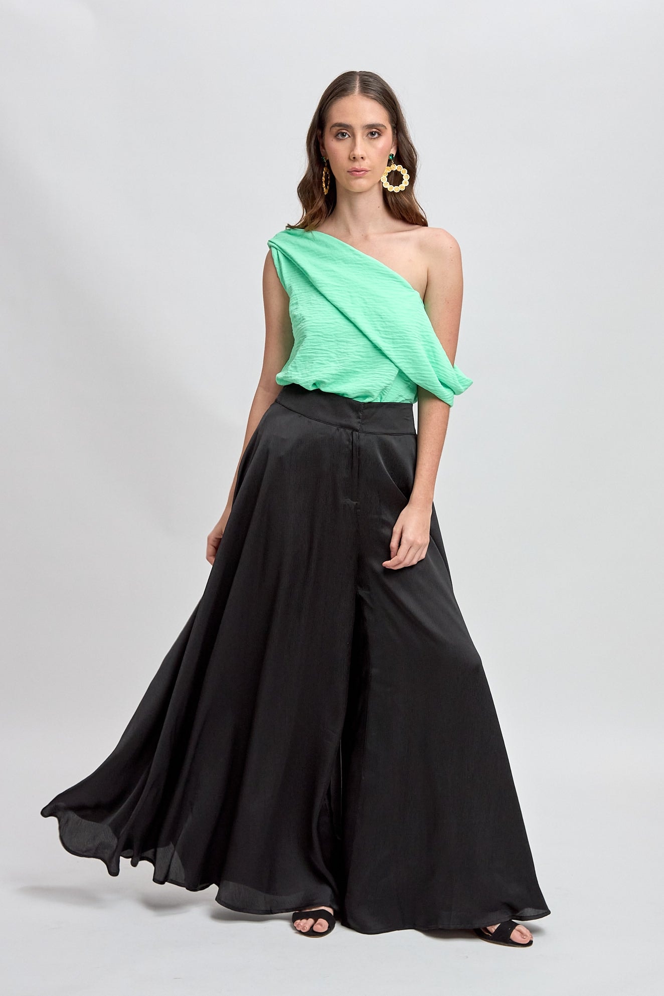 Blusa Norcasia Verde Menta - imagen 1