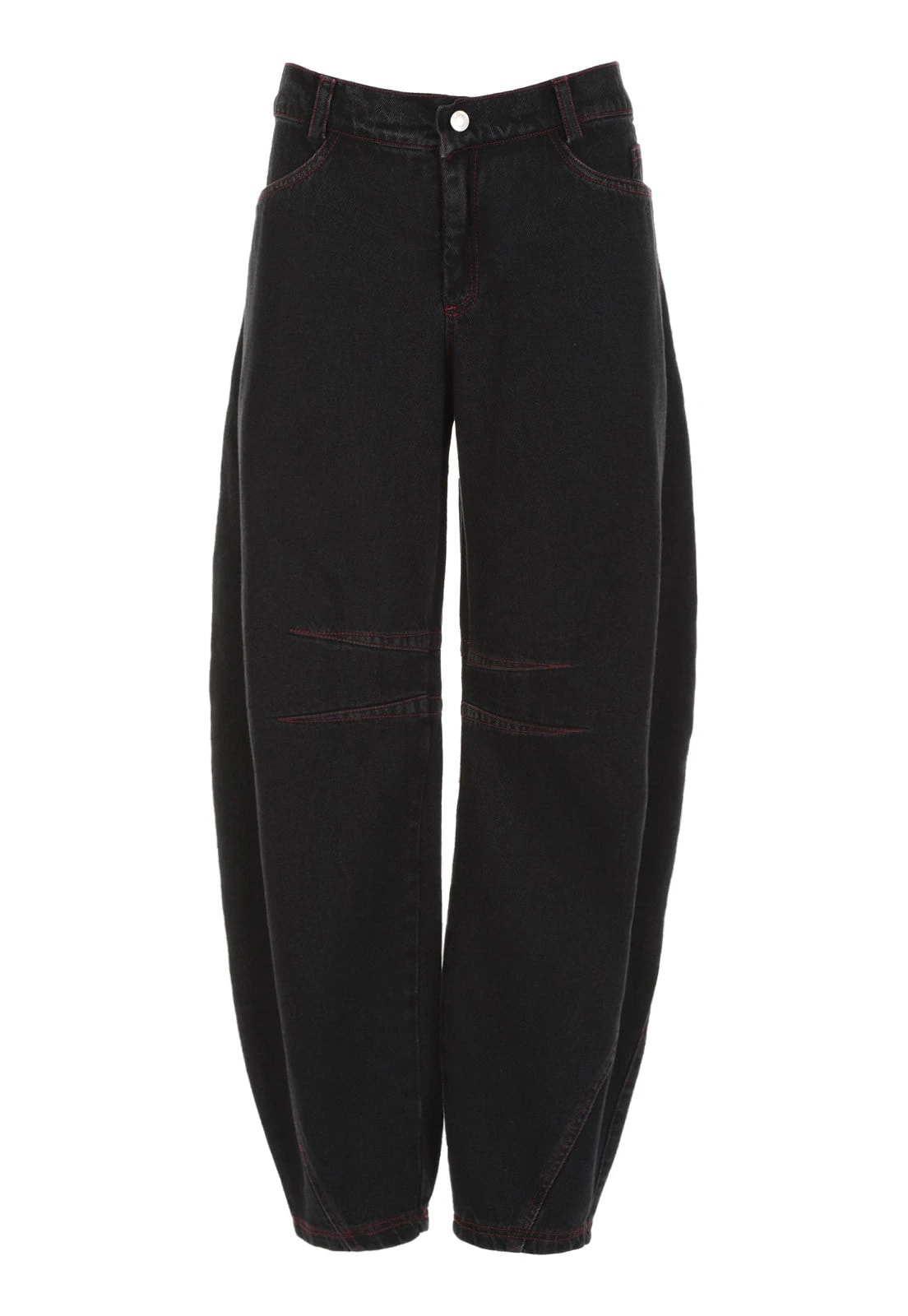 Two Hearts Barrel Pants Black - imagen 1