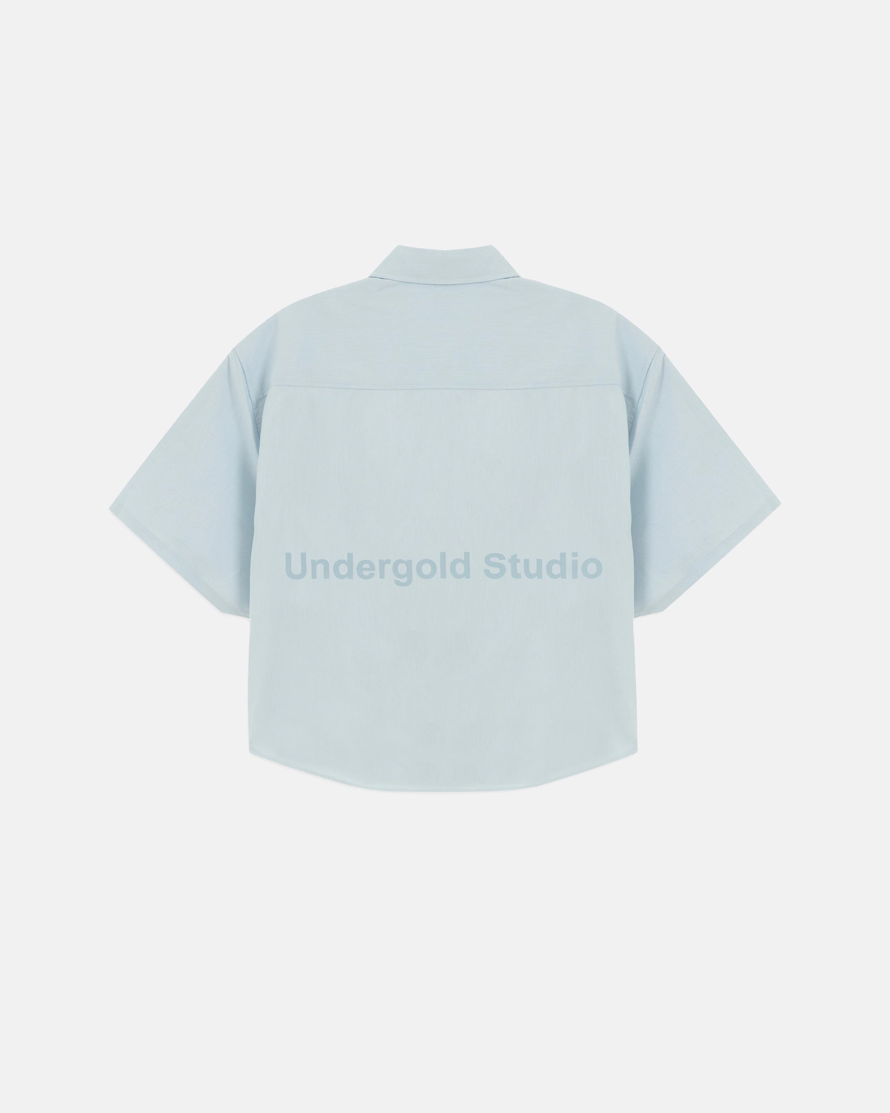 Basics Undergold Studio Boxy Fit Shirt Light Blue - imagen 1