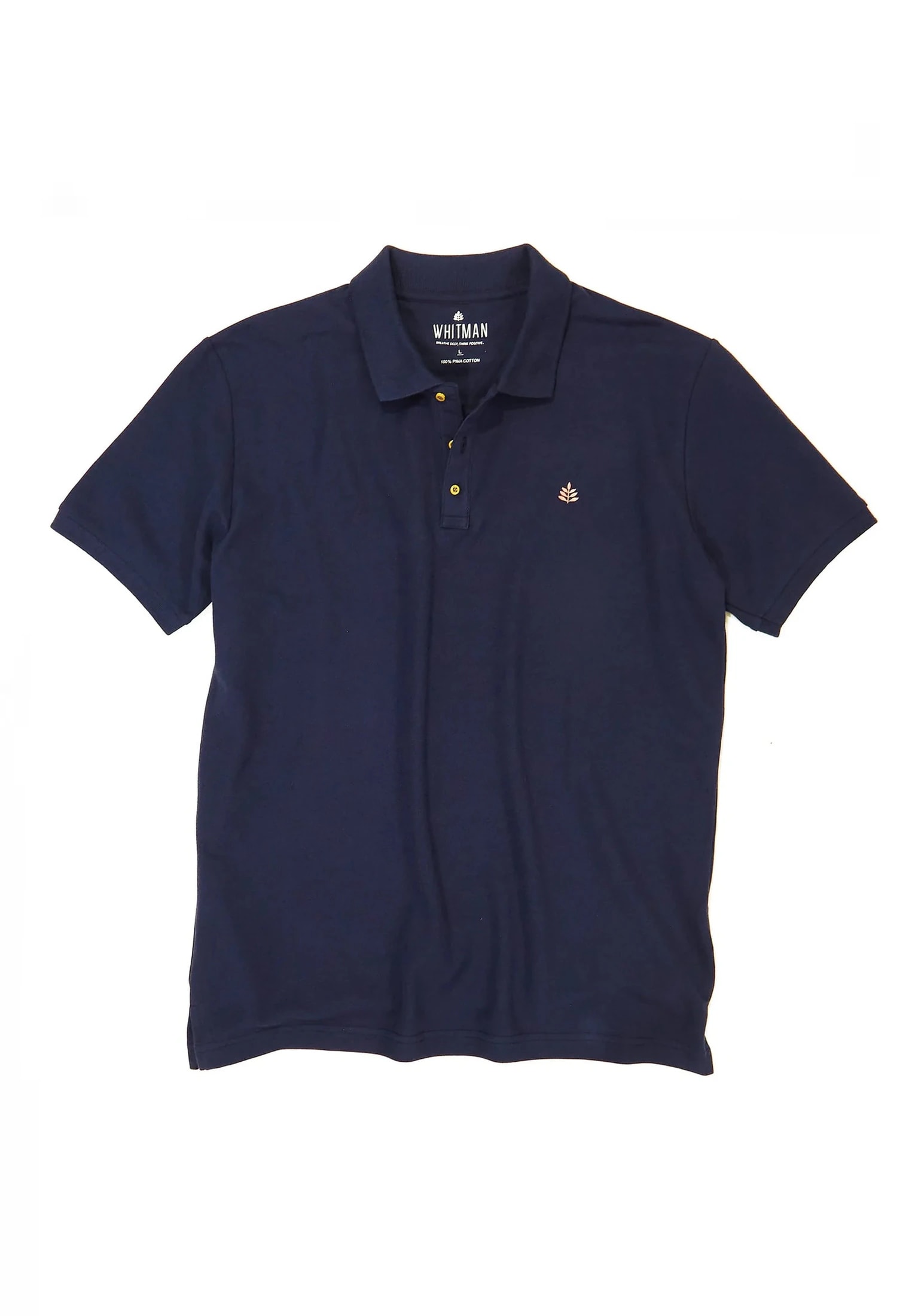 Camiseta Tipo Polo Azul Osc - imagen 1