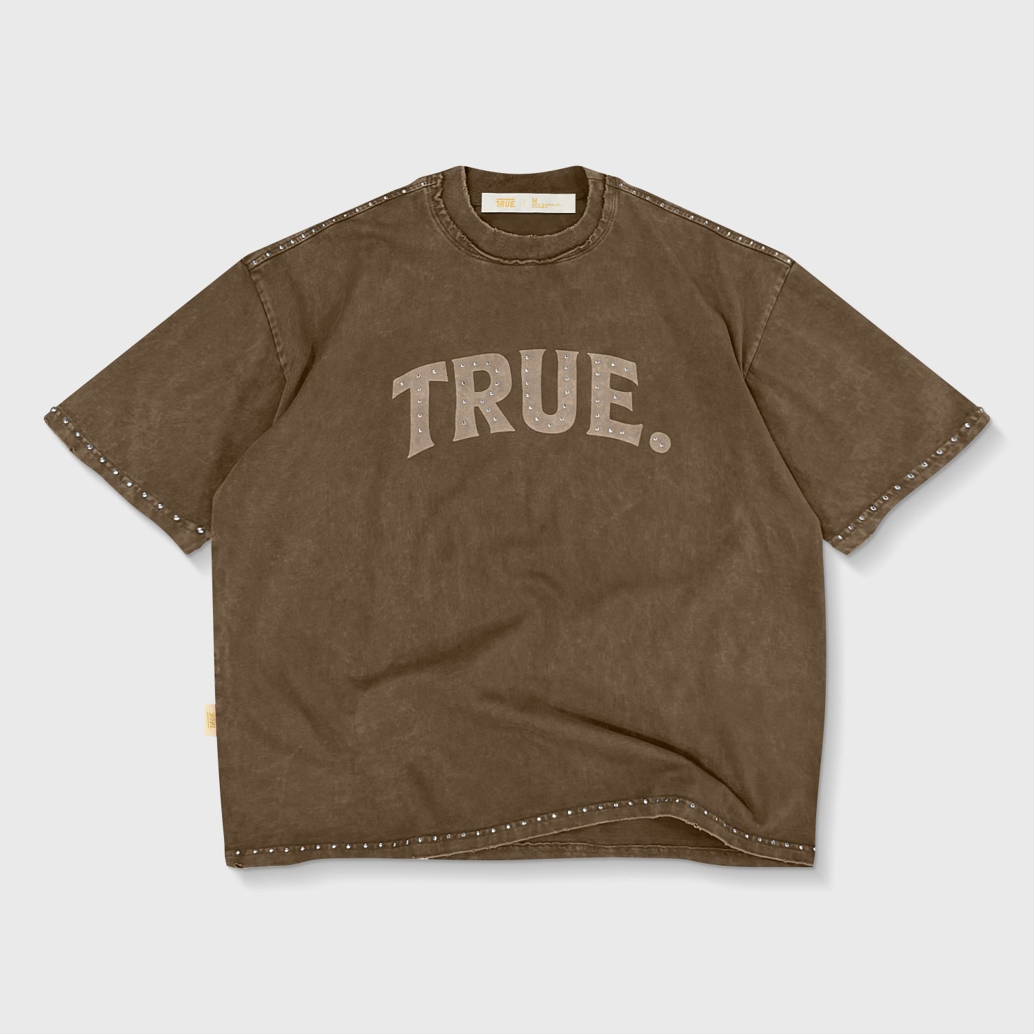 Latino Vintage Boxy Tee - Brown - imagen 1