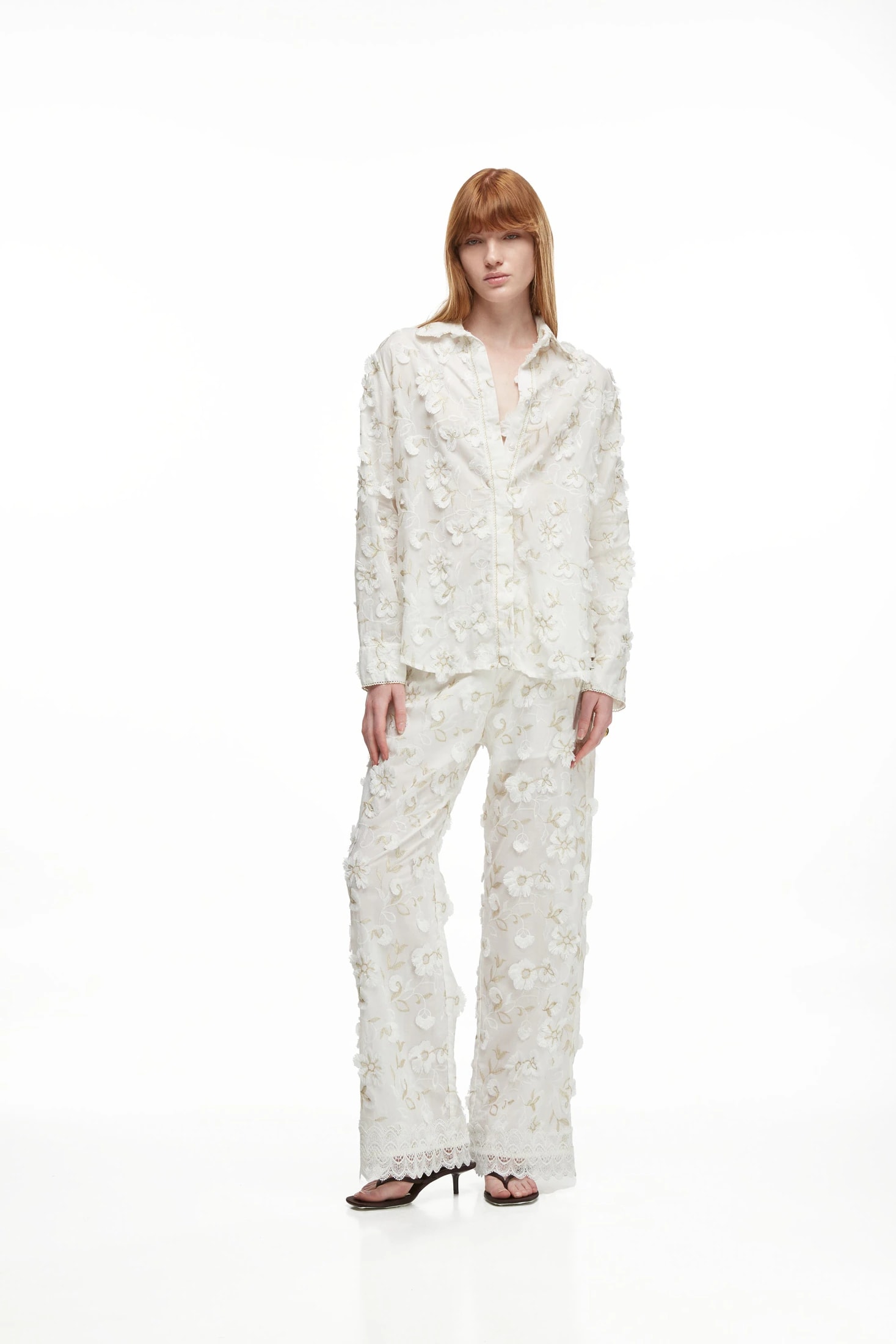 CELIA PANTS WHITE - imagen 1