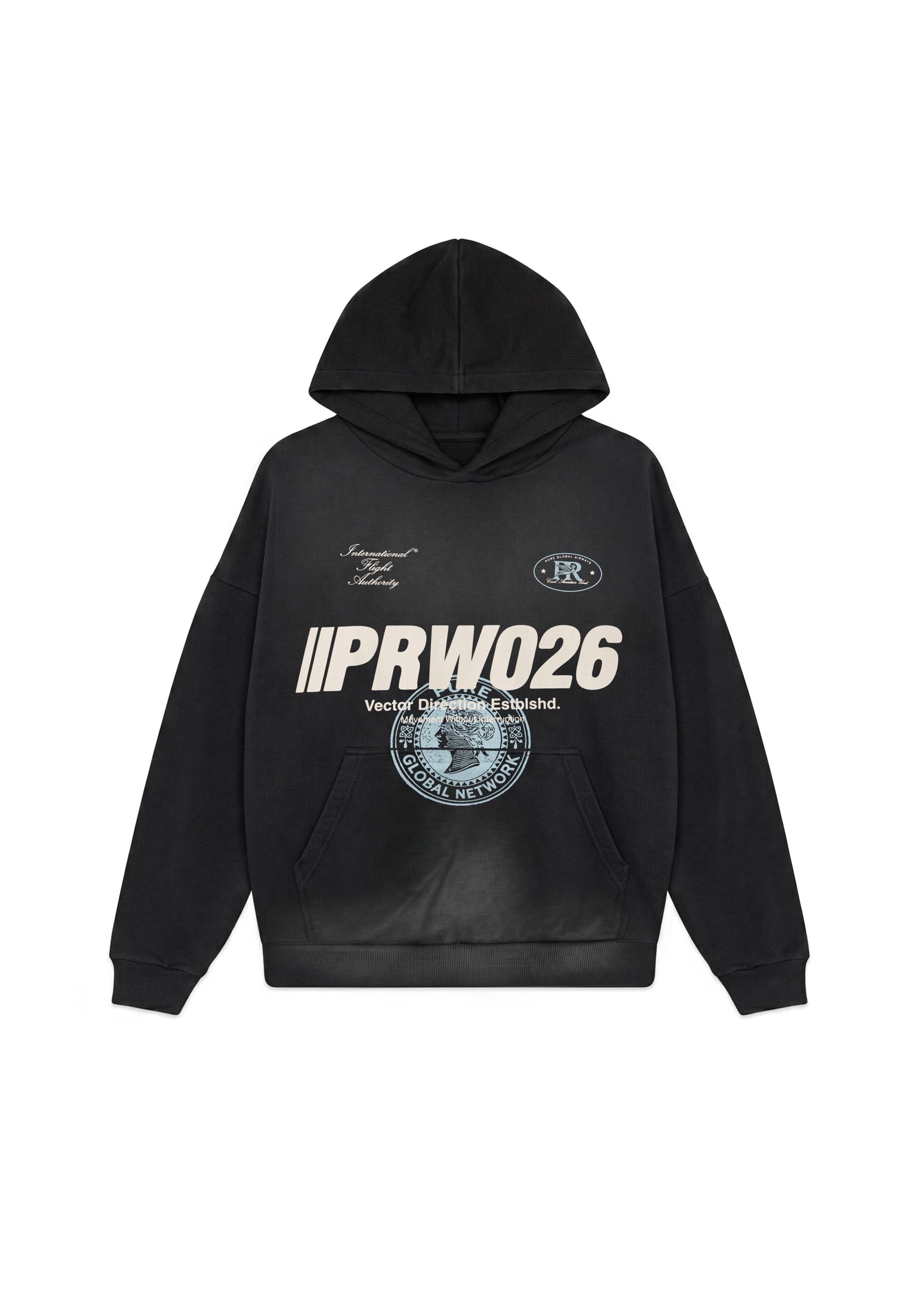 Across The Lines Black Hoodie - imagen 1