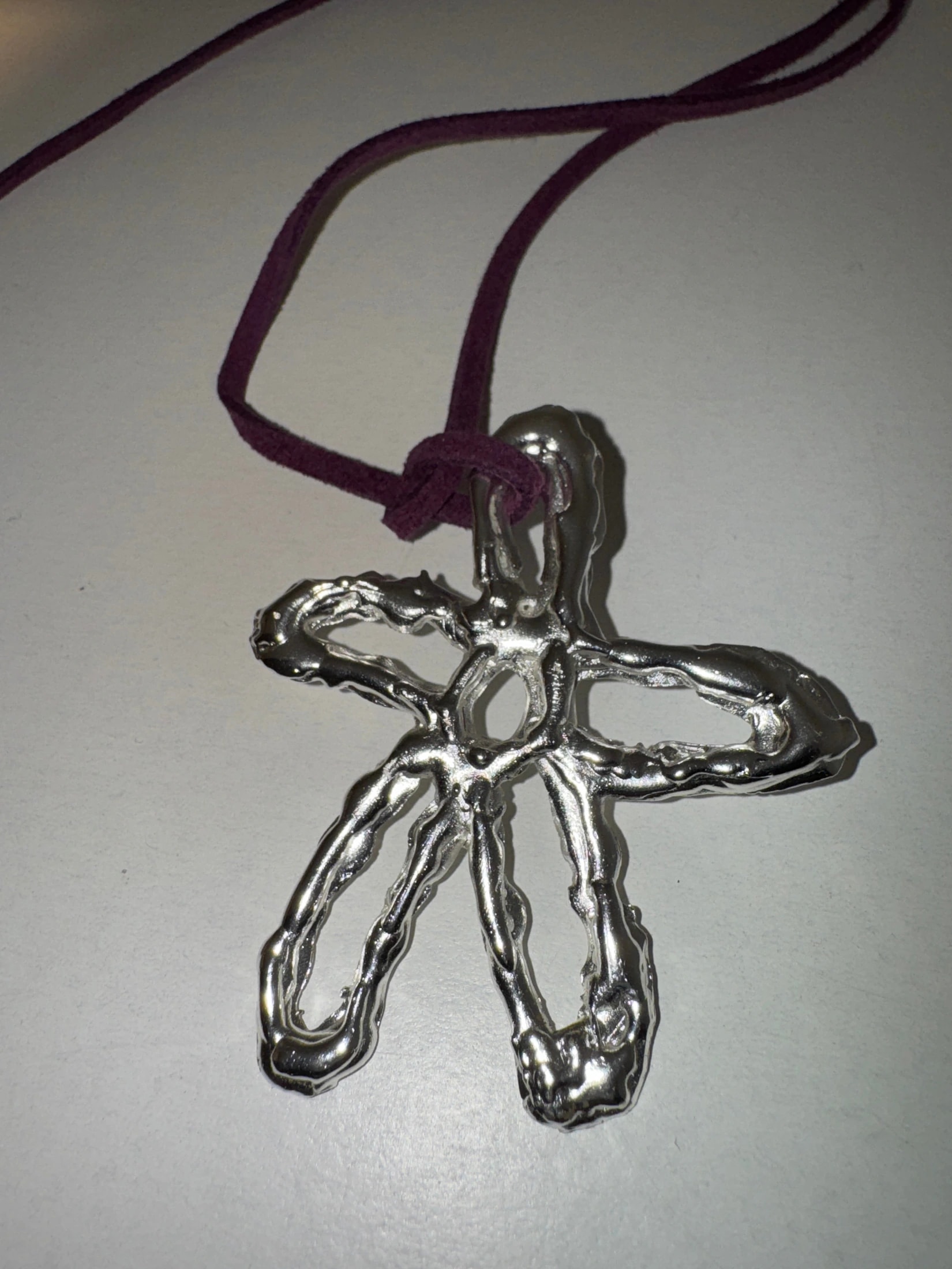 Charm de Flor en metal - imagen 1