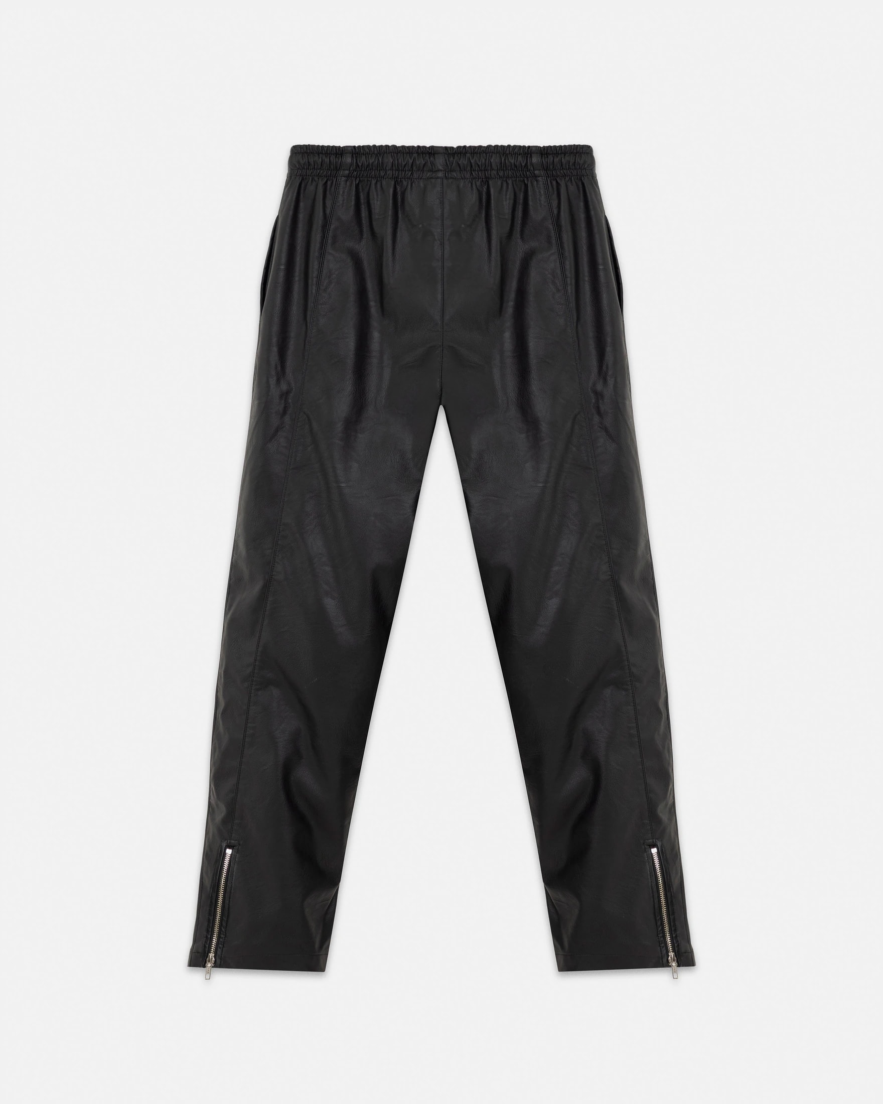 Basics Synthetic Straight Pants Black - imagen 1