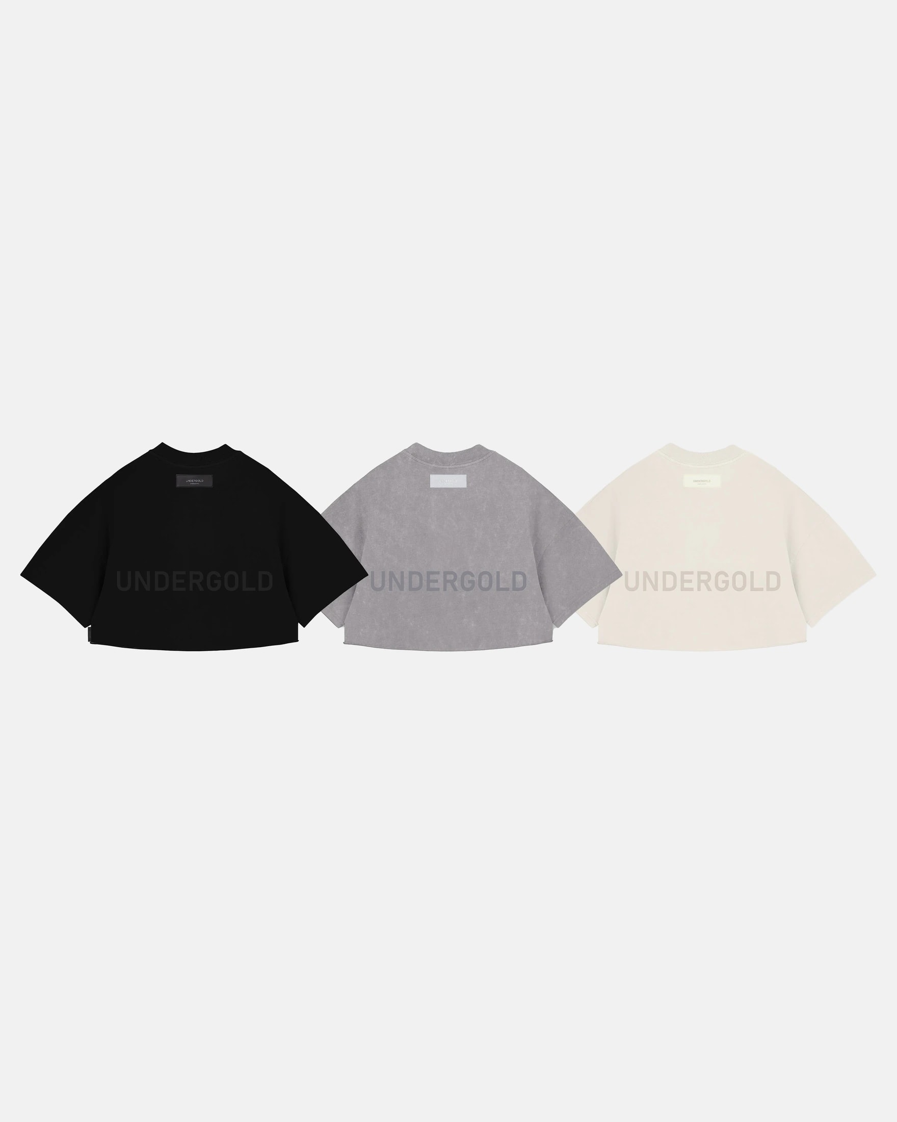 Pack X3 Line Logo Crop Top - imagen 1