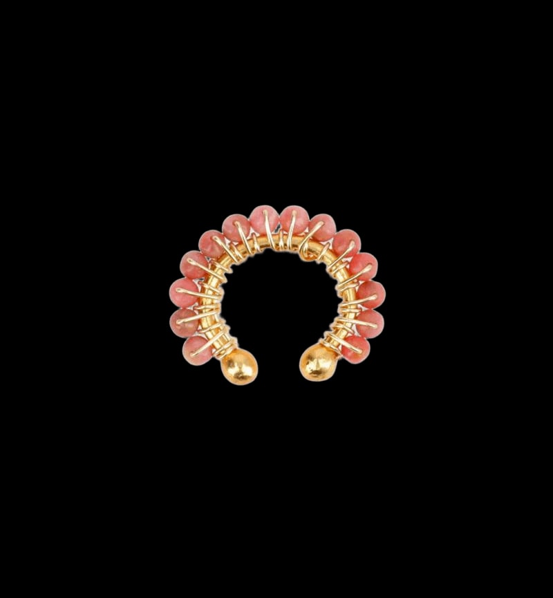 Ear Cuff de Ópalo Rosado Grande - imagen 1