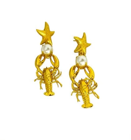 Aretes Langosta - imagen 1