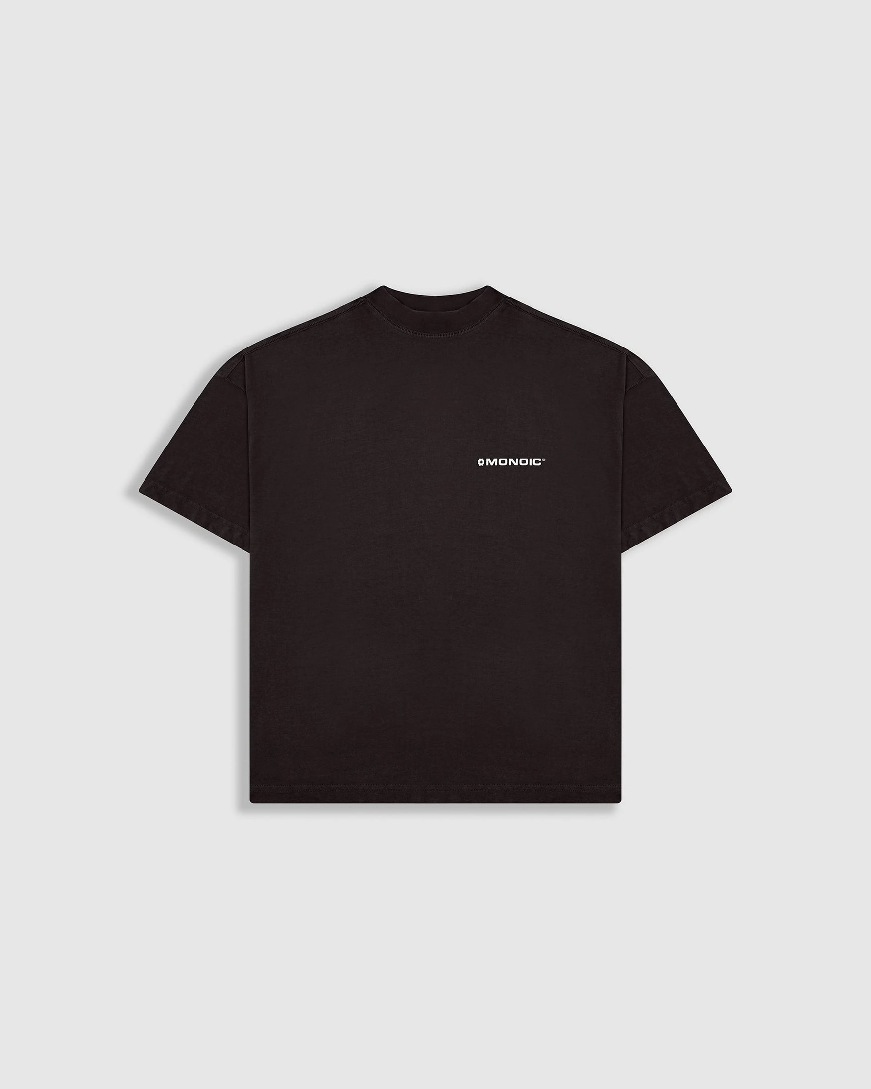 Camiseta Boxy Fit Básica V4 - Café Chocolate - imagen 1