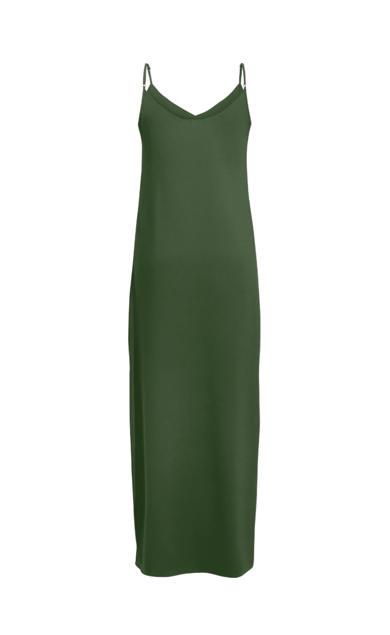 VESTIDO LARGO AMBOSELI VERDE - imagen 1