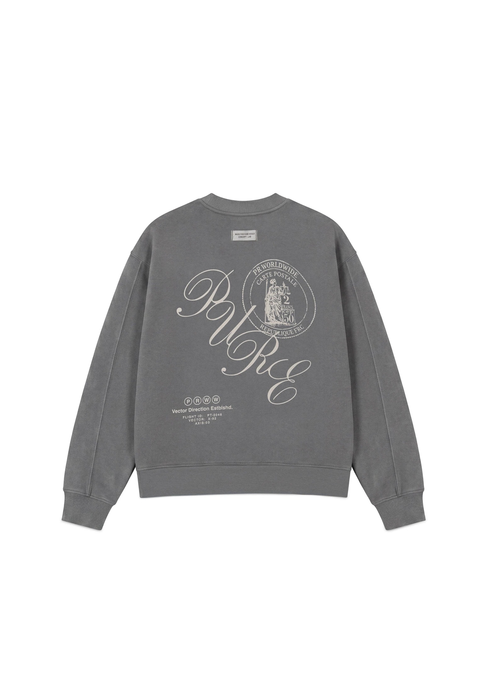 Across The Lines Gray Pullover - imagen 1
